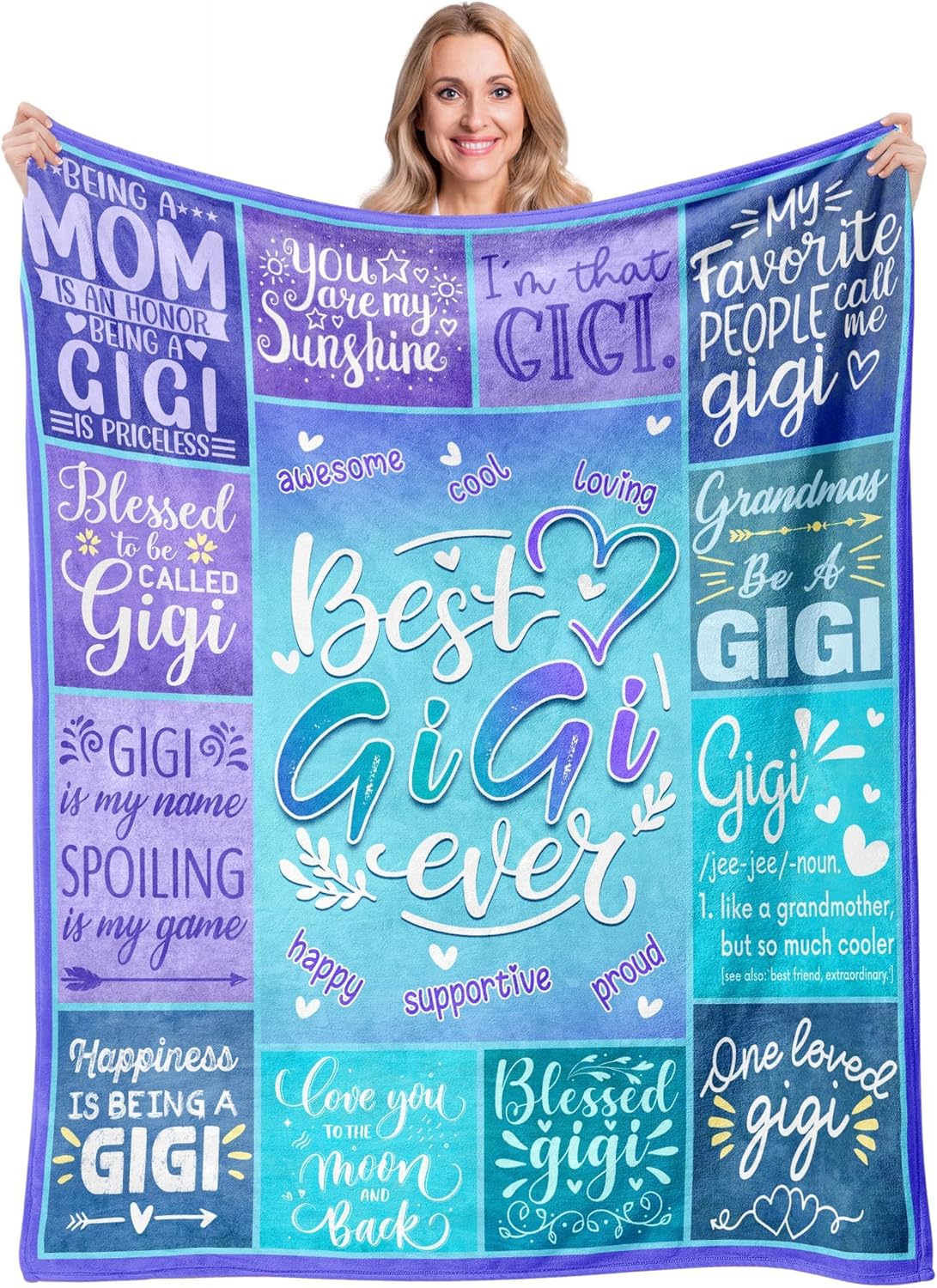 Gifts for Mom, Moms Gifts from Daughter Son, Best Mommy Ever Gifts, Mom Birthday Gifts from Daughter, Present for Moms Mothers Day Christmas Valentines Unique Throw Blanket 60"x50"