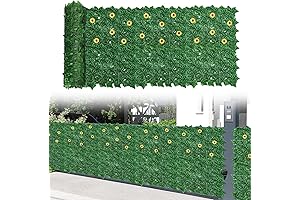 Faux Fence Greenery Expandable: Unveil Your Lush Oasis