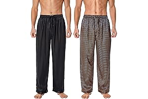 Men's Luxuriously Smooth Satin Silk Pajama Pants
