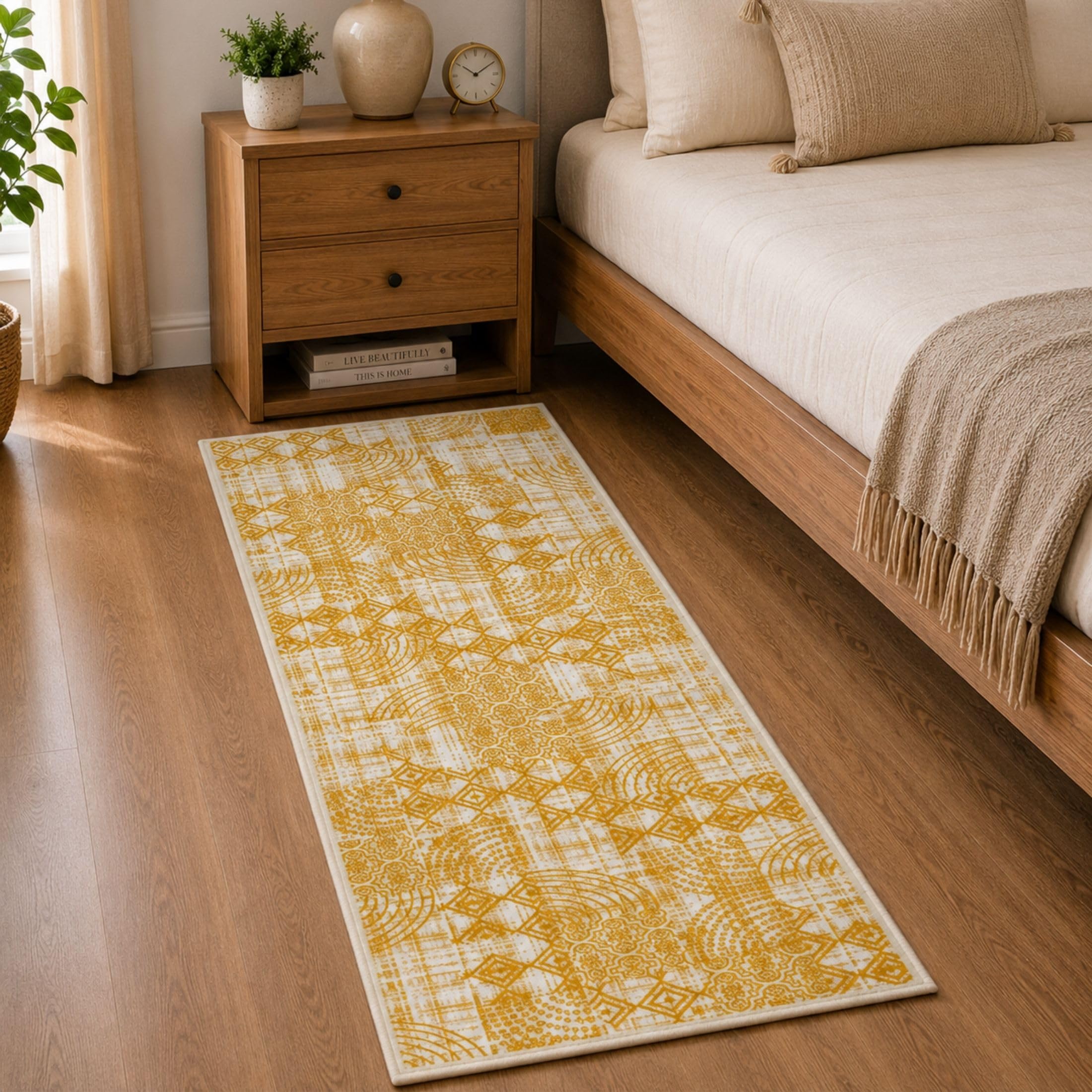 Vintage Digital Print Carpet - Soft Microfiber Rug -22 Vintage Digital Print Carpet - Soft Microfiber Rug -22