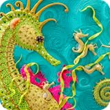 After being introduced to all the animal babies (one octopus, two parrotfish, and so on) the babies up an swam away to play! The child is invited to play a counting game to find them all “from ten to one.”