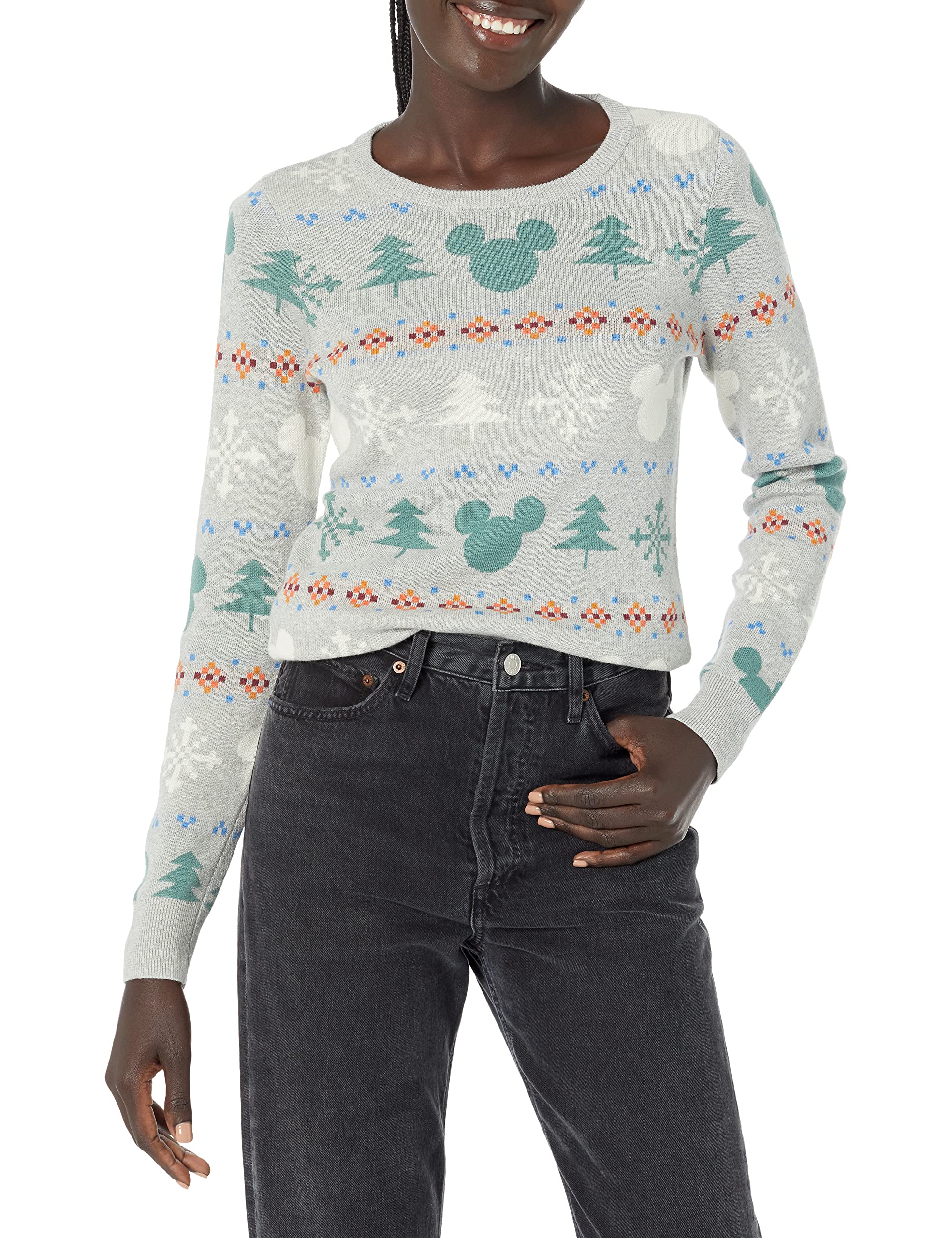 Amazon Essentials Womens Lightweight Crewneck Sweaters