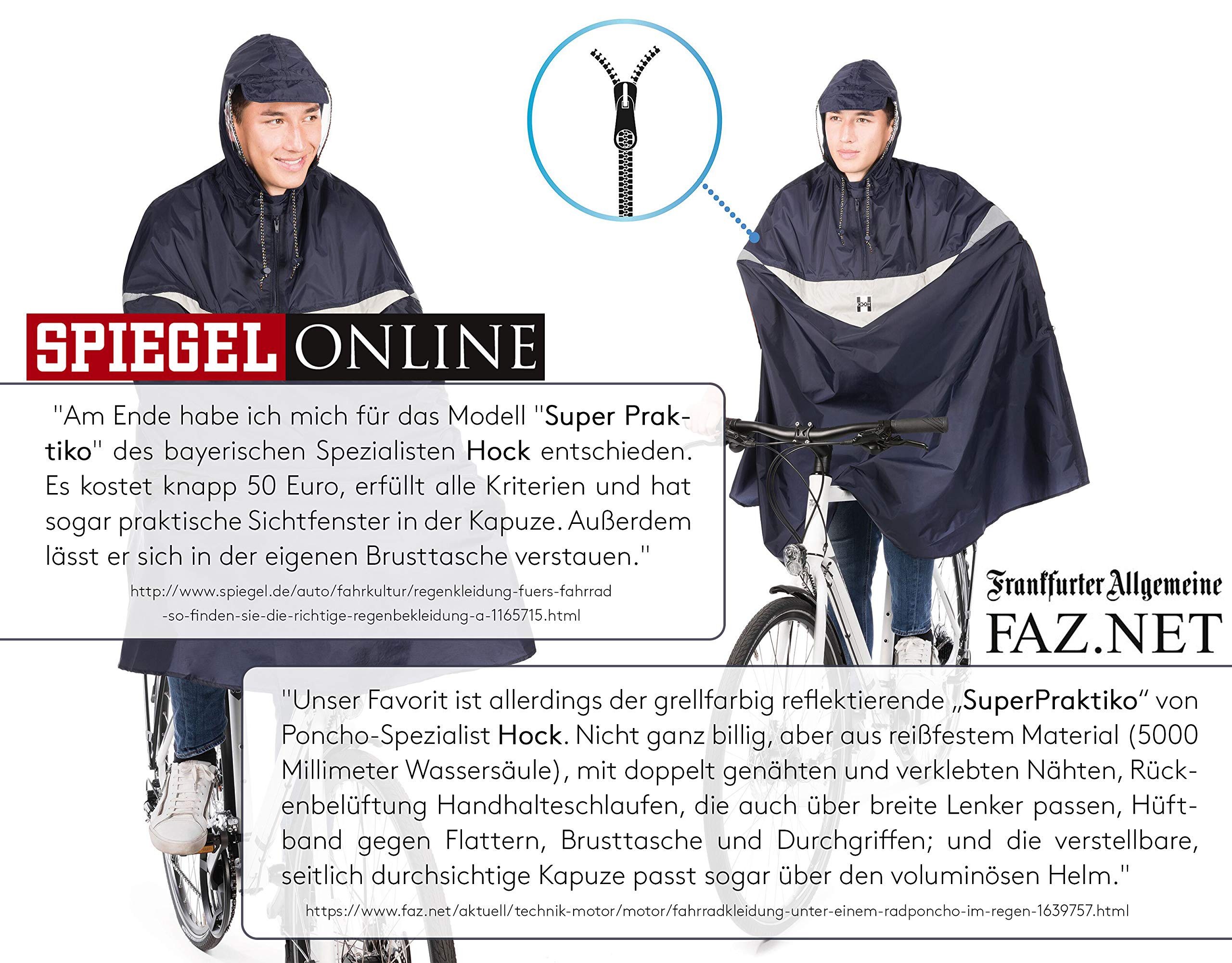 HOCK Super Praktiko Radponcho, 30% Descuento, porque Minadesign Un defecto óptico