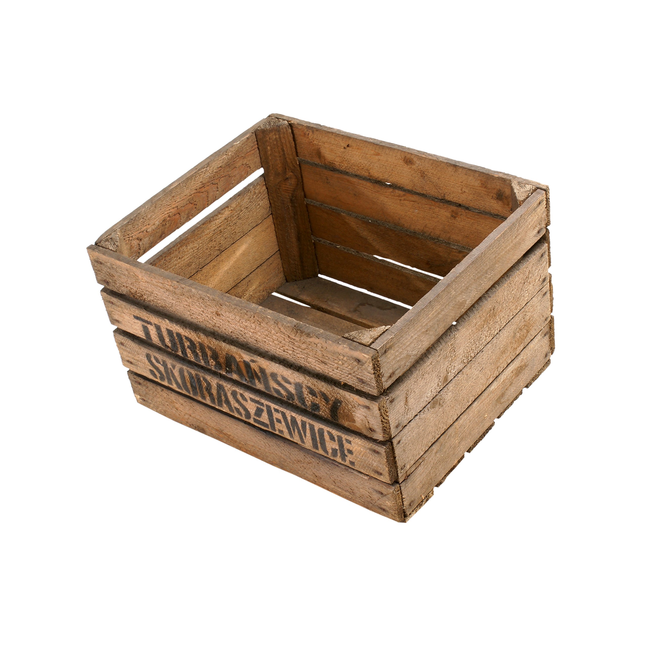 10-er Set Apfelkiste mit dekorativem Aufdruck/ Holzkiste/ Weinkiste/ Obstkiste