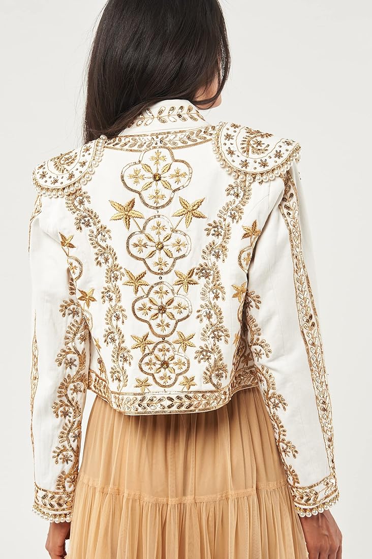Buy Seta Apparel Women's Matador Pearl Jacket, White, X-Small at Buy Seta Apparel Women's Matador Pearl Jacket, White, X-Small at