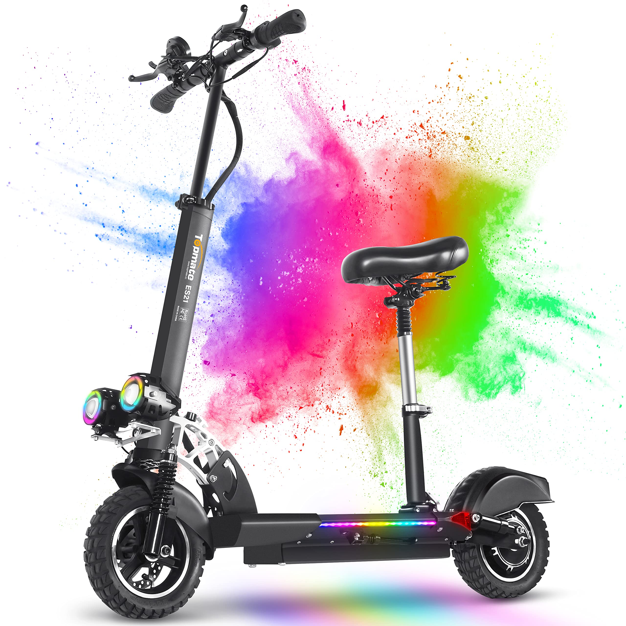 Buy TopMate ES21 Folding Electric Scooter for Adults with 800W Motor