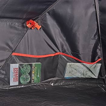 【送料無料】Quechua Fresh Black 6.3 テント 美品 QUECHUA (ケシュア) キャンプ・ハイキング インフレータブル テント 3