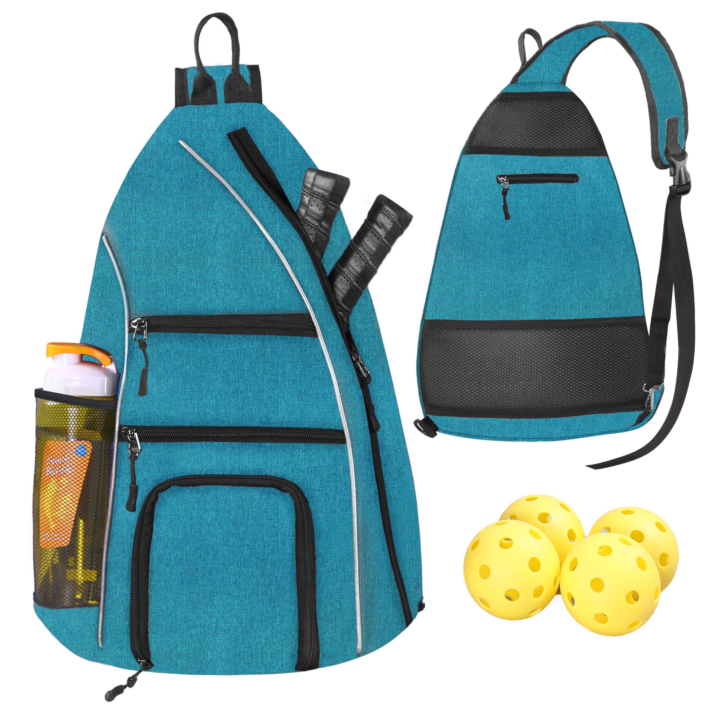 LLYWCM Pickleball Bag - Pickleball Bags for Women Men - Pickleball Backpack - Travel Pickleball Paddle Case, Pickle Ball Bag for Pickleball Paddle