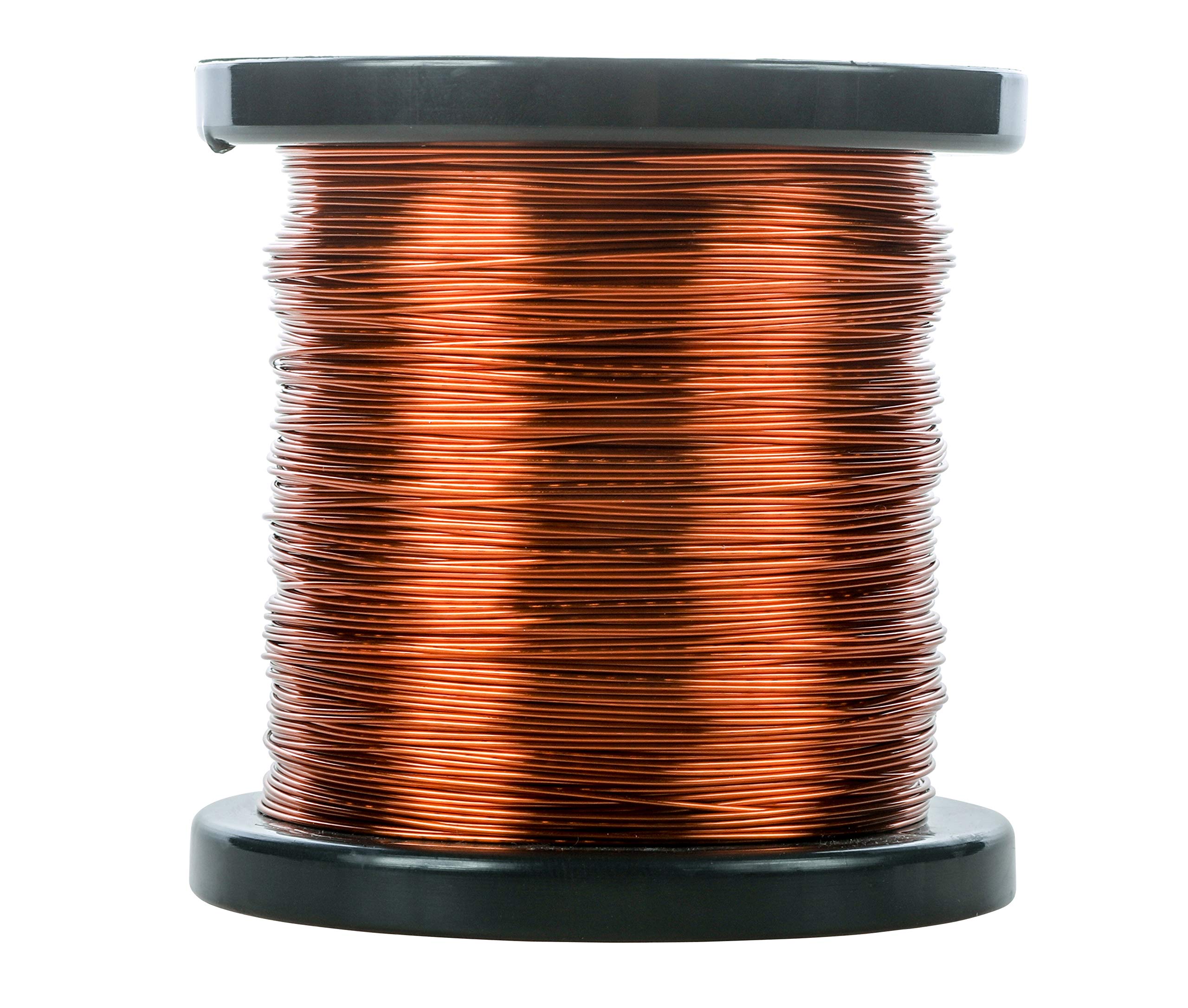 Kupferlackdraht W210 Ø 0,85 mm 2 kg, ca. 385m - CU Lackdraht Grad 2 CUL Kupferdraht Gewicht 2 Kilogramm Durchmesser 0,85 Millimeter Wickeldraht Kupfer Draht nach IEC 60317-13