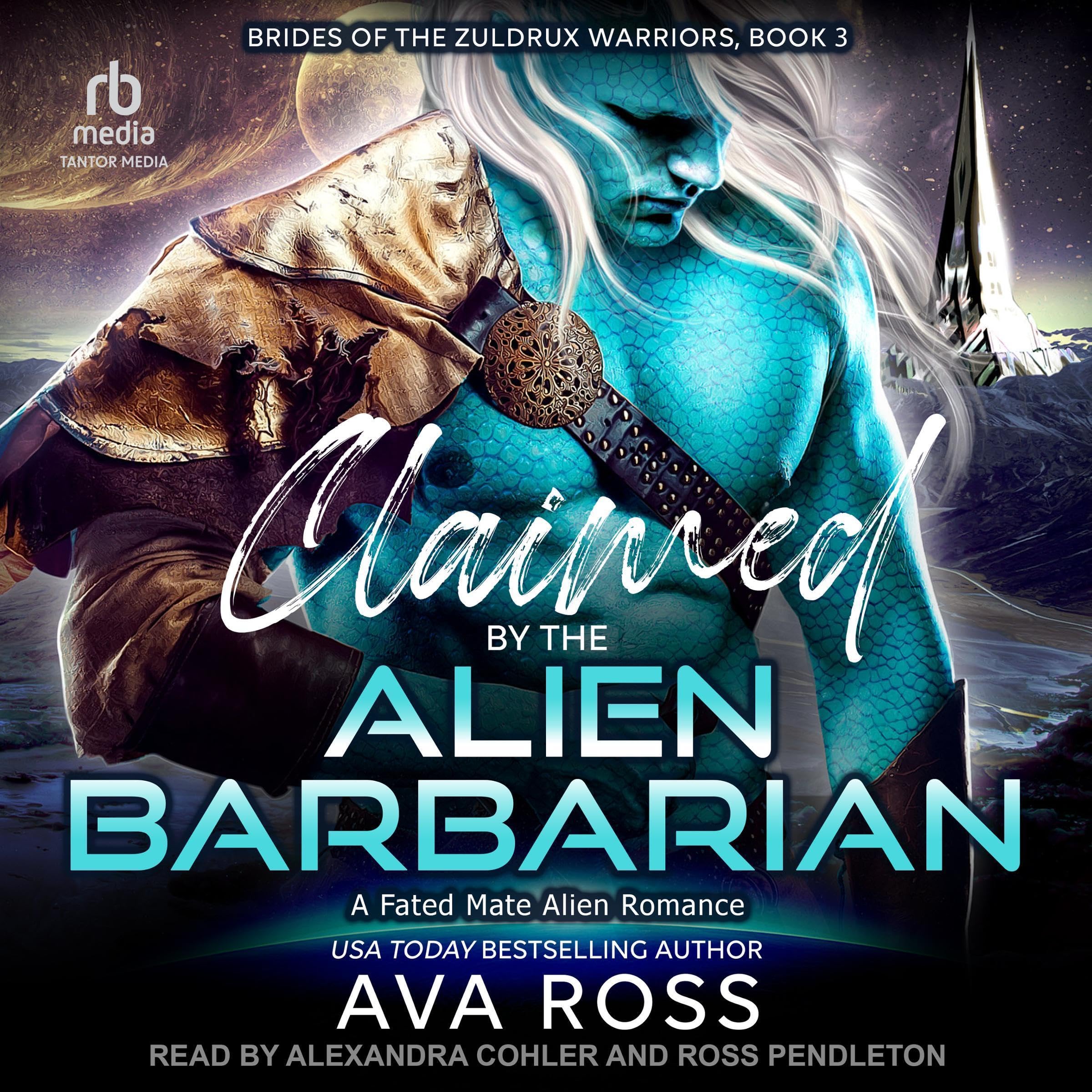 Cover art for Claimed by the Alien Barbarian
