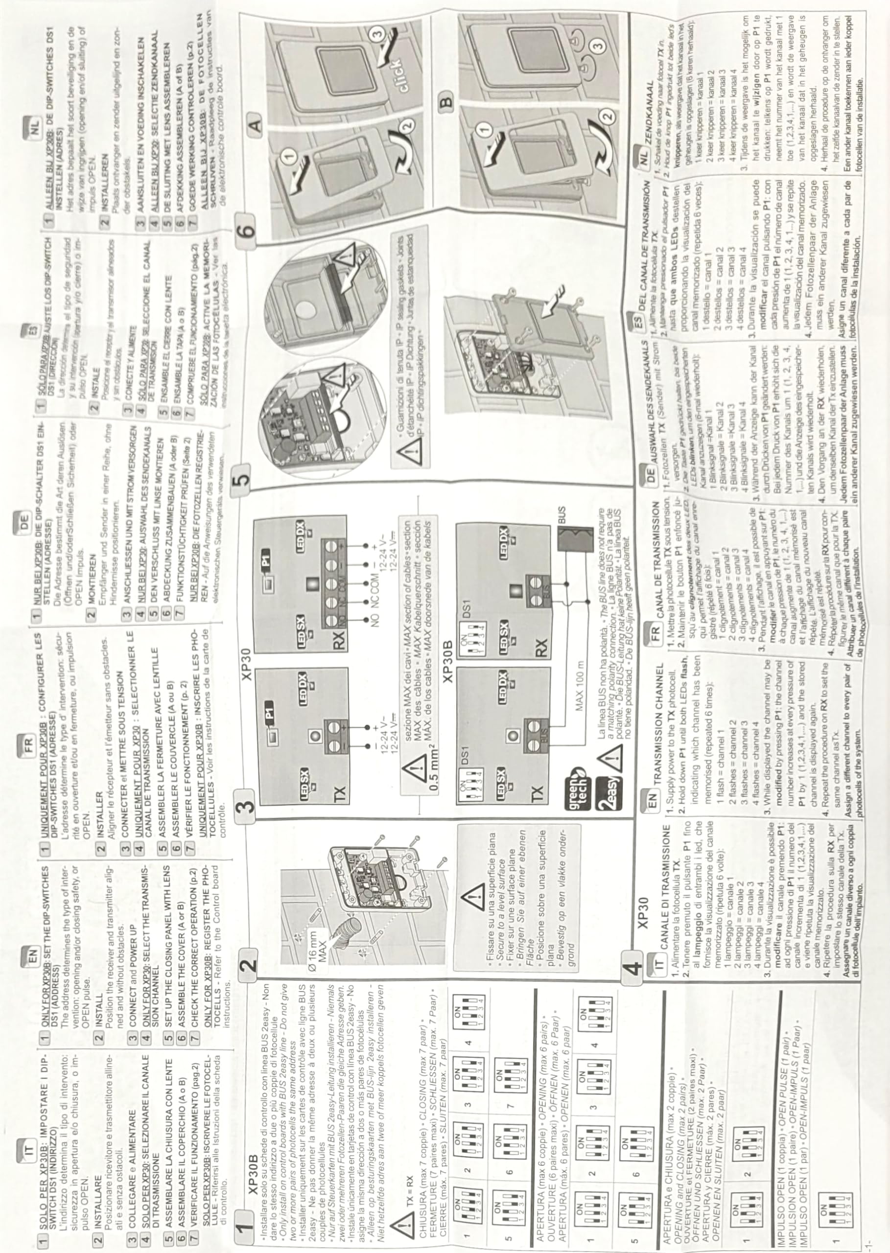 FAAC PHOTCELLULES XP30, 7851051