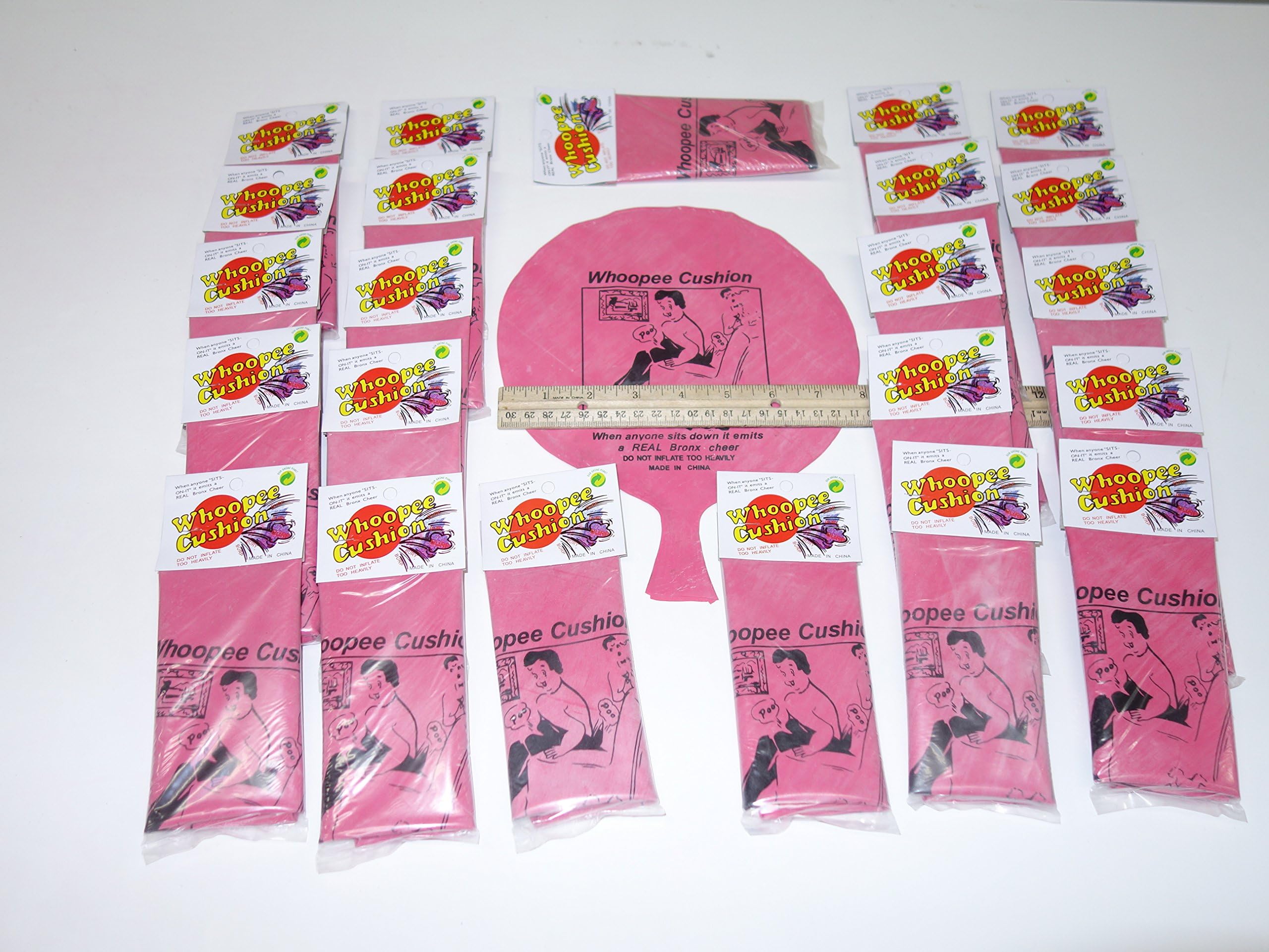 Two Dozen (24) Whoopee Cushion Party Favors Novelty Toy