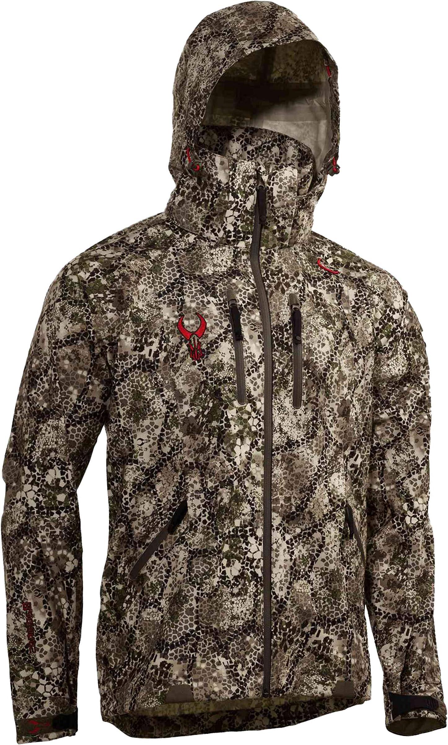 BadlandsAlpha Rain Jacket - Hardshell Rain Coat with Silvadur Technology