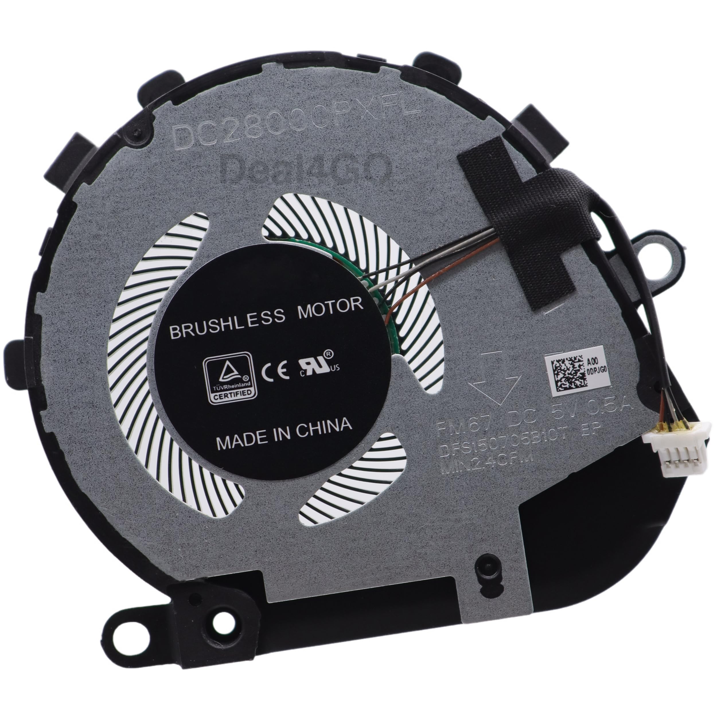 Deal4GO CPU Cooling Fan 0PJG0 00PJG0 2V3MP 02V3MP Replacement for Dell Latitude 14 7410 2-in-1