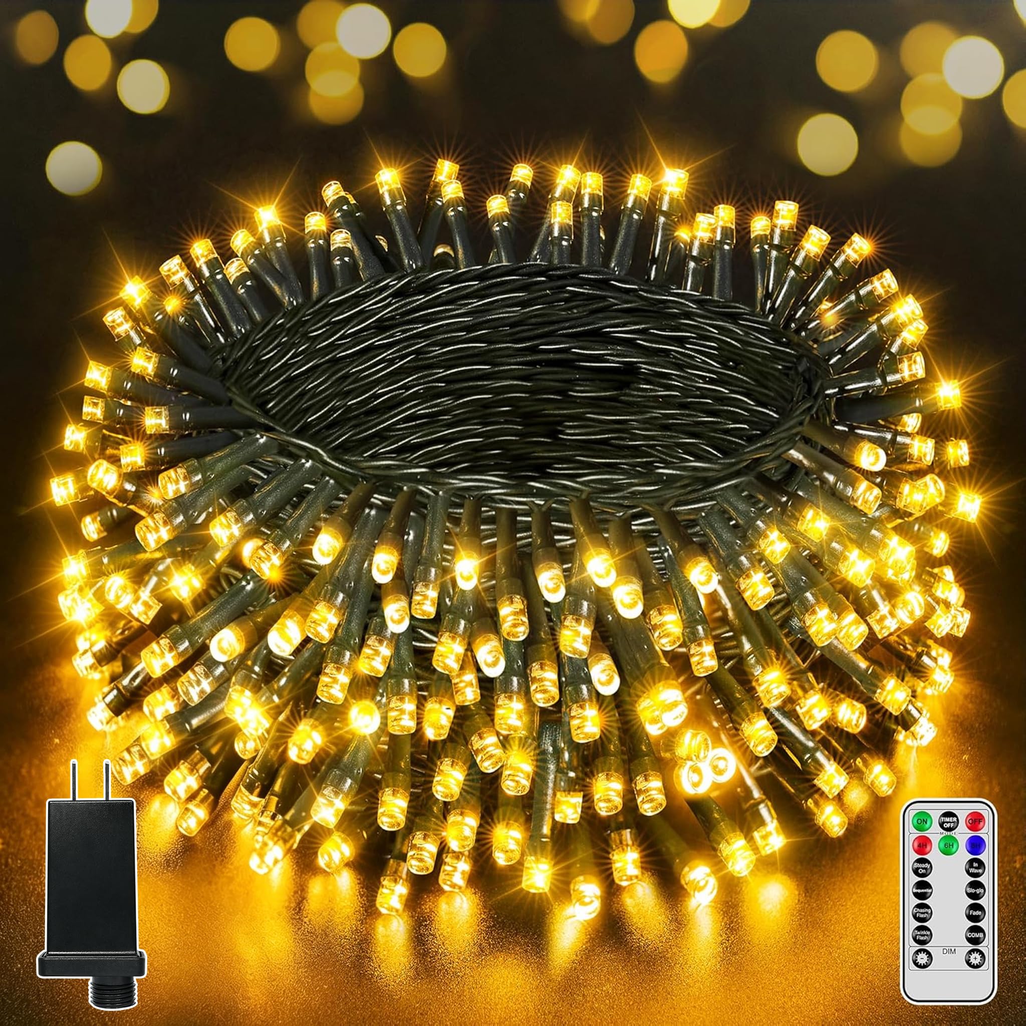 Photo 1 of BrightChristmas 500 LED 164 FT String Lights