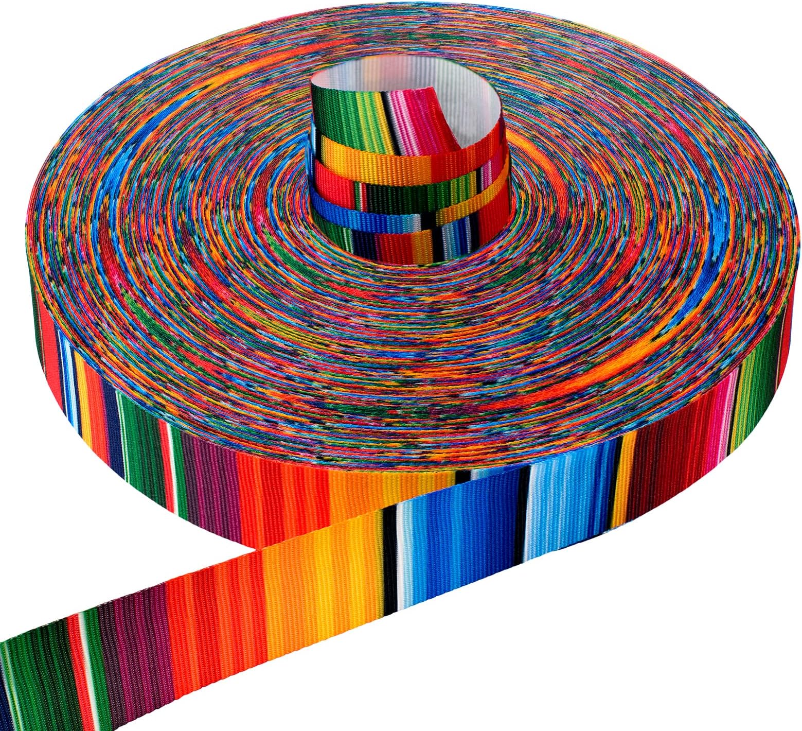 Amazon.com: Country Brook Design - Serape Grosgrain Ribbon (3 Inch, 5 ...