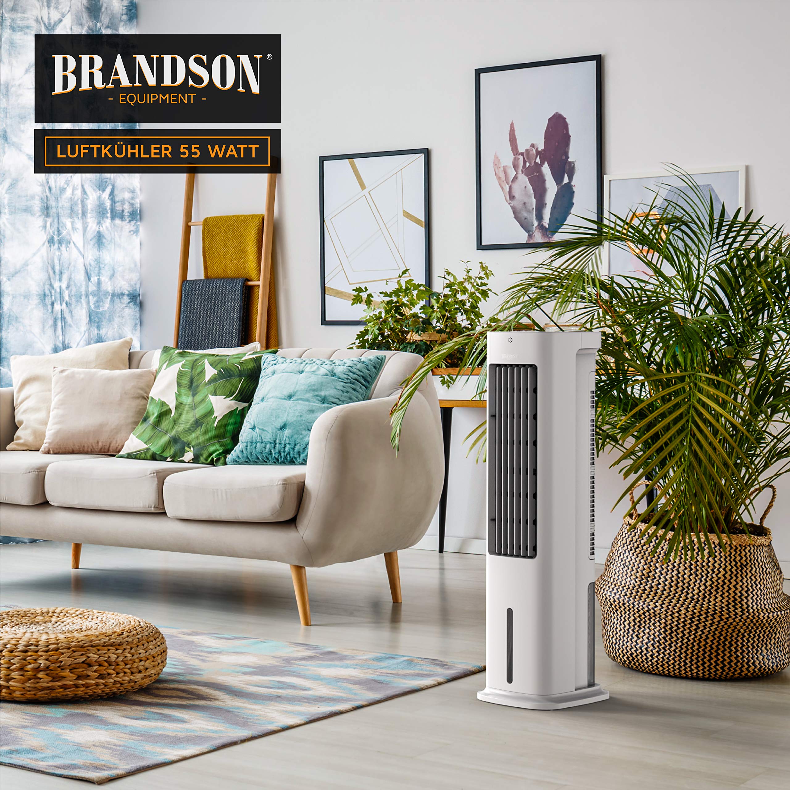 Brandson - Turmventilator mit Wasserkühlung - Preisträger 2026 - Verdunstungskühler - Luftkühler... Ansicht 6