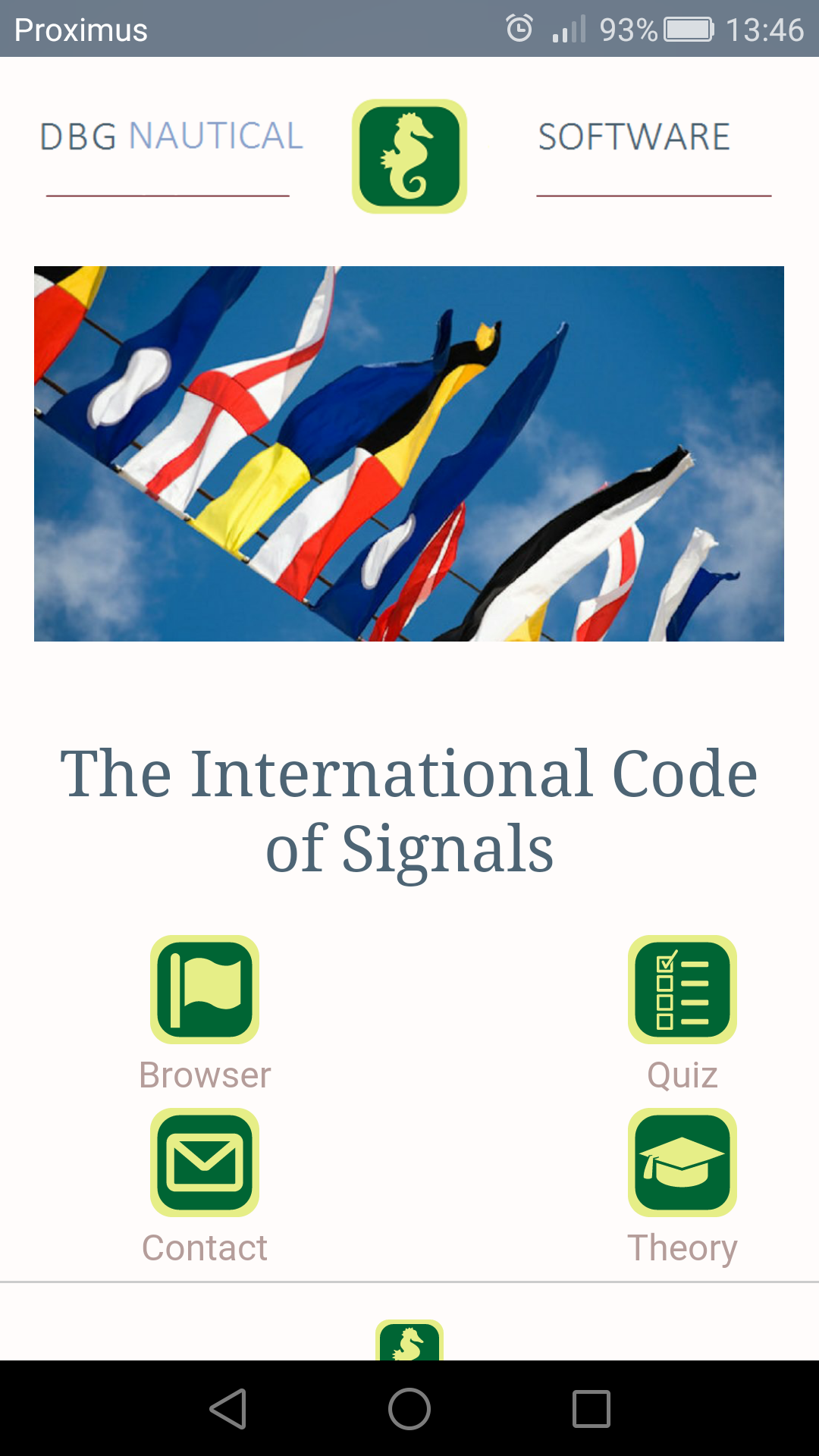 Ics Flag One ICS flag trainer - App on Amazon Appstore