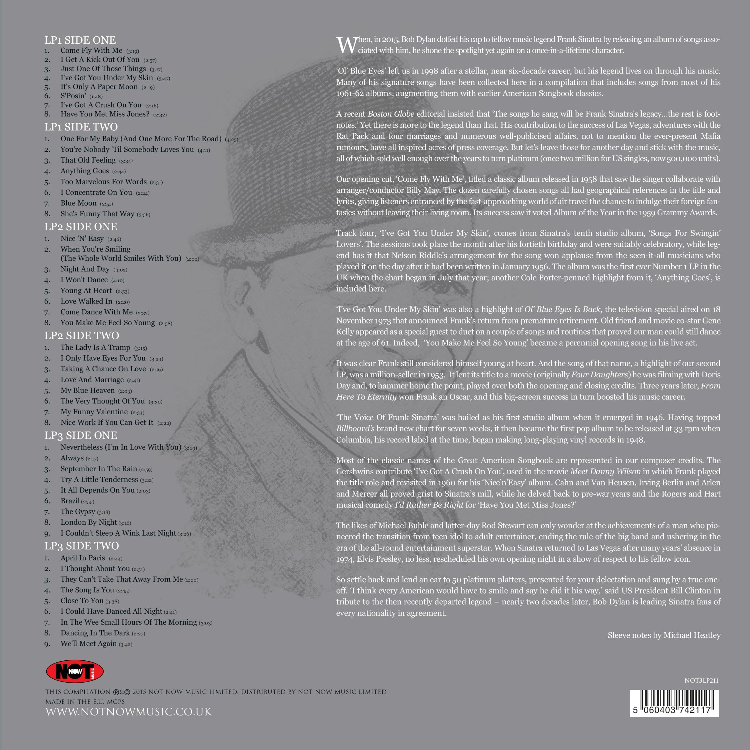 Sinatra Platinum Collection [Limited Edition White
