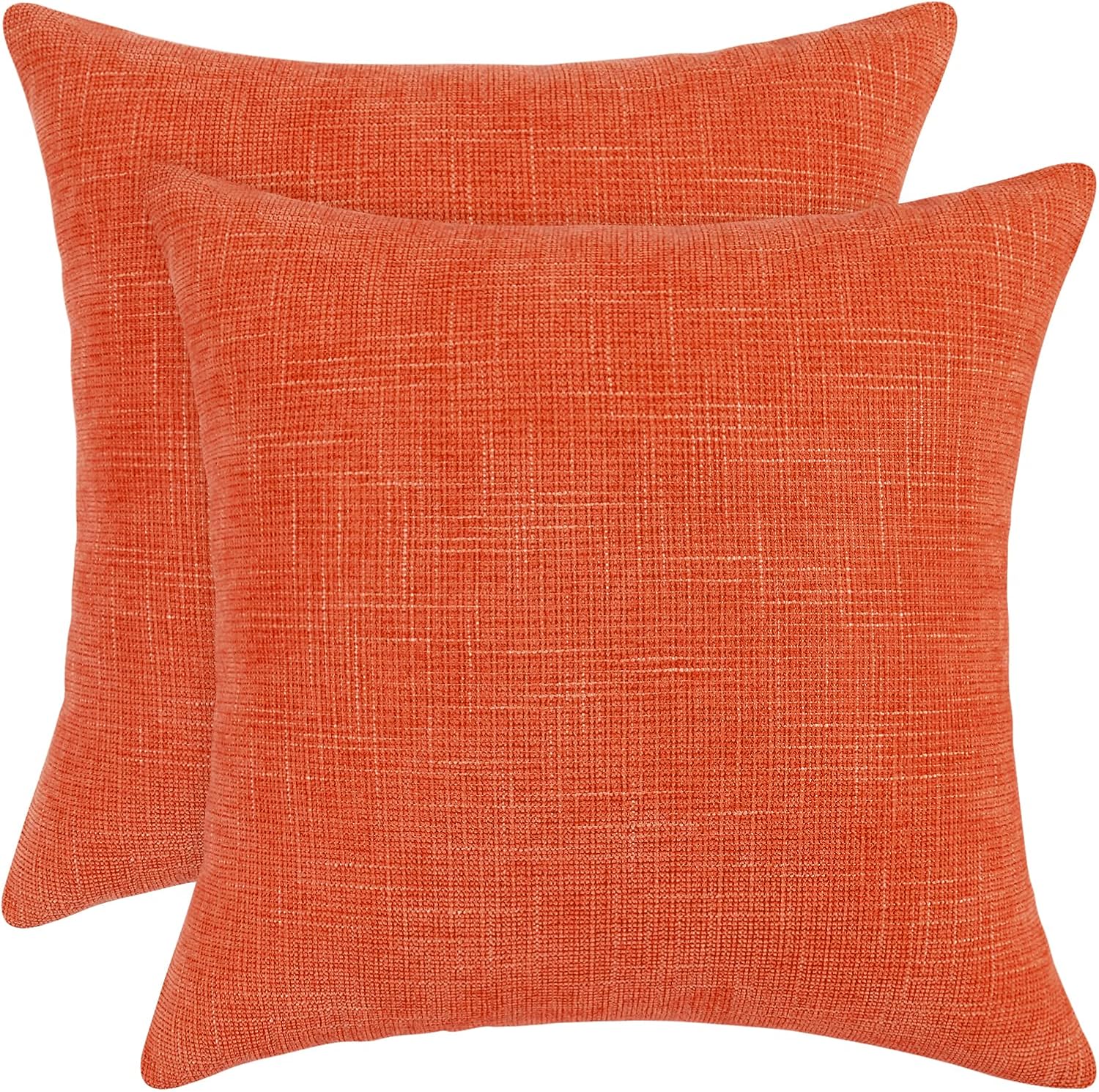 Yastouay 2 Pack Throw Pillow Covers 16 x 16 Inch, Farmhouse