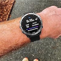 Vista 6 de Anillo de bisel compatible con Garmin Fenix 7 Sapphire Solar/Fenix 7 Solar, anillo de bisel de acero inoxidable, cubierta adhesiva antiarañazos