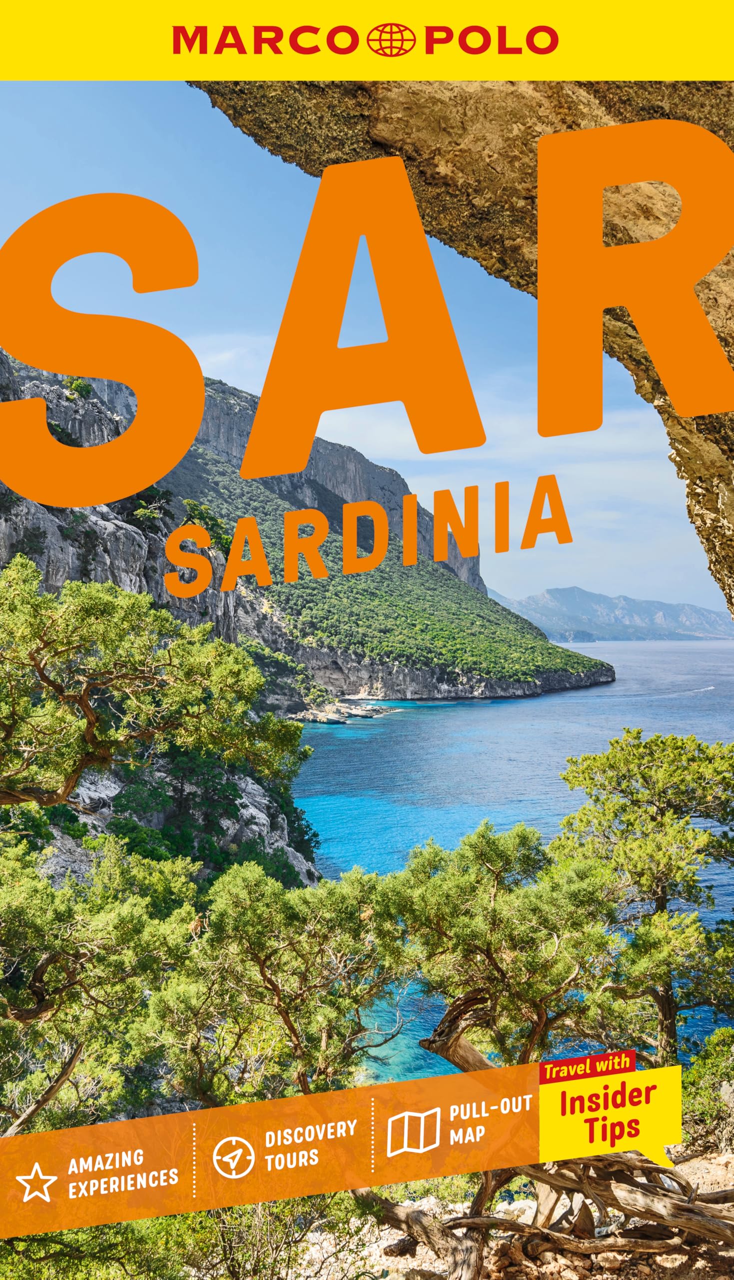 Marco Polo Sardinia Pocket Travel Guide | Pull-out Map | Local Knowledge | Covers: Cagliari, Alghero, Costa Smeralda and more
