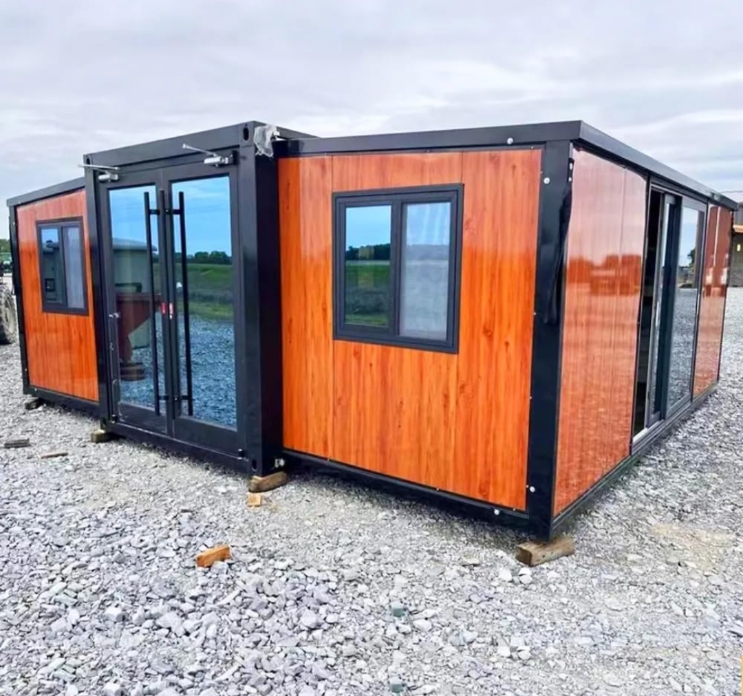 Portable Tiny Home, 19X20FT, Foldable Prefab House, Expandable