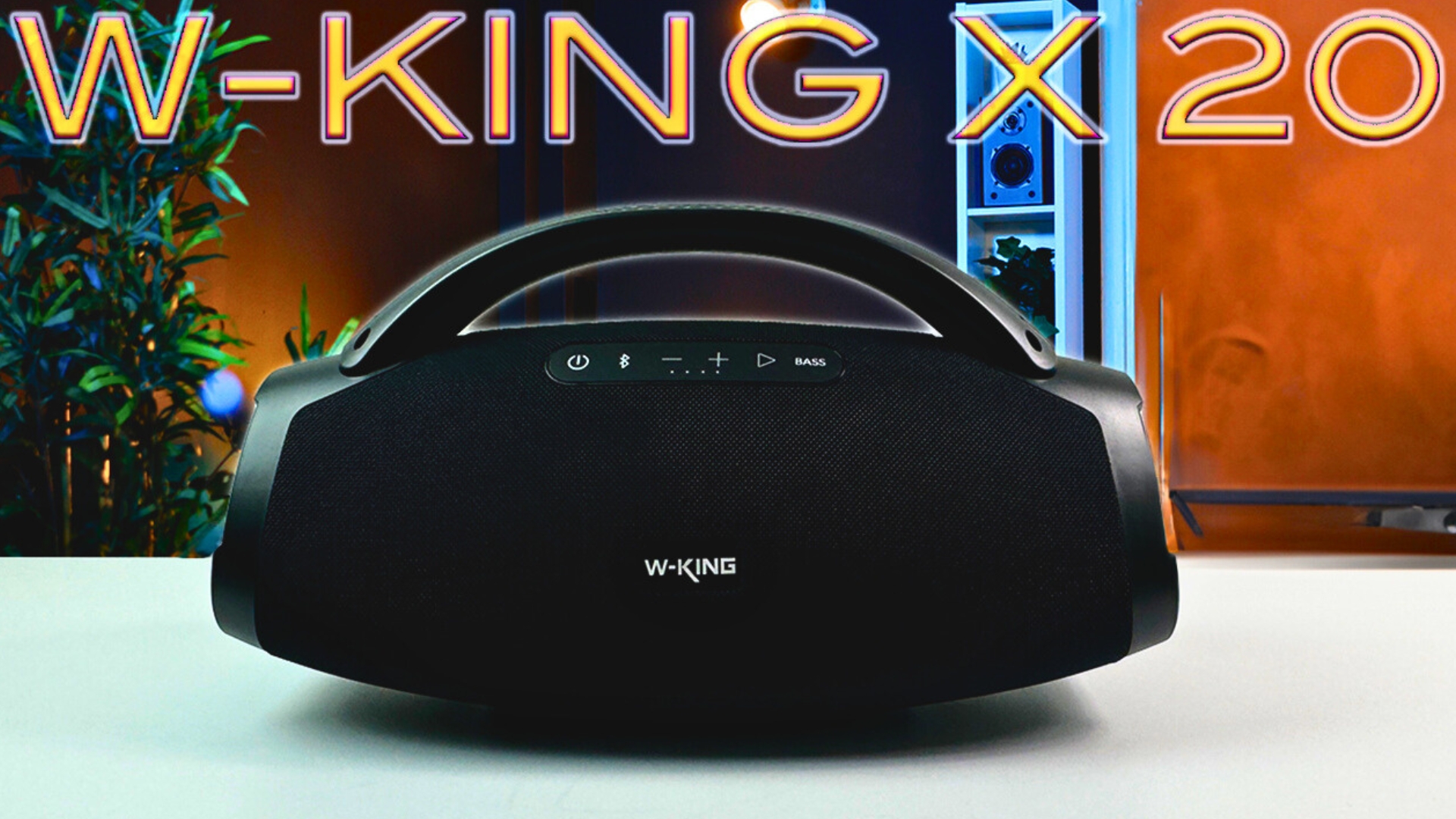 W-KING X20 ワイヤレススピーカー Amazon.com: W-KING Portable Loud Bluetooth Speakers with Subwoofer