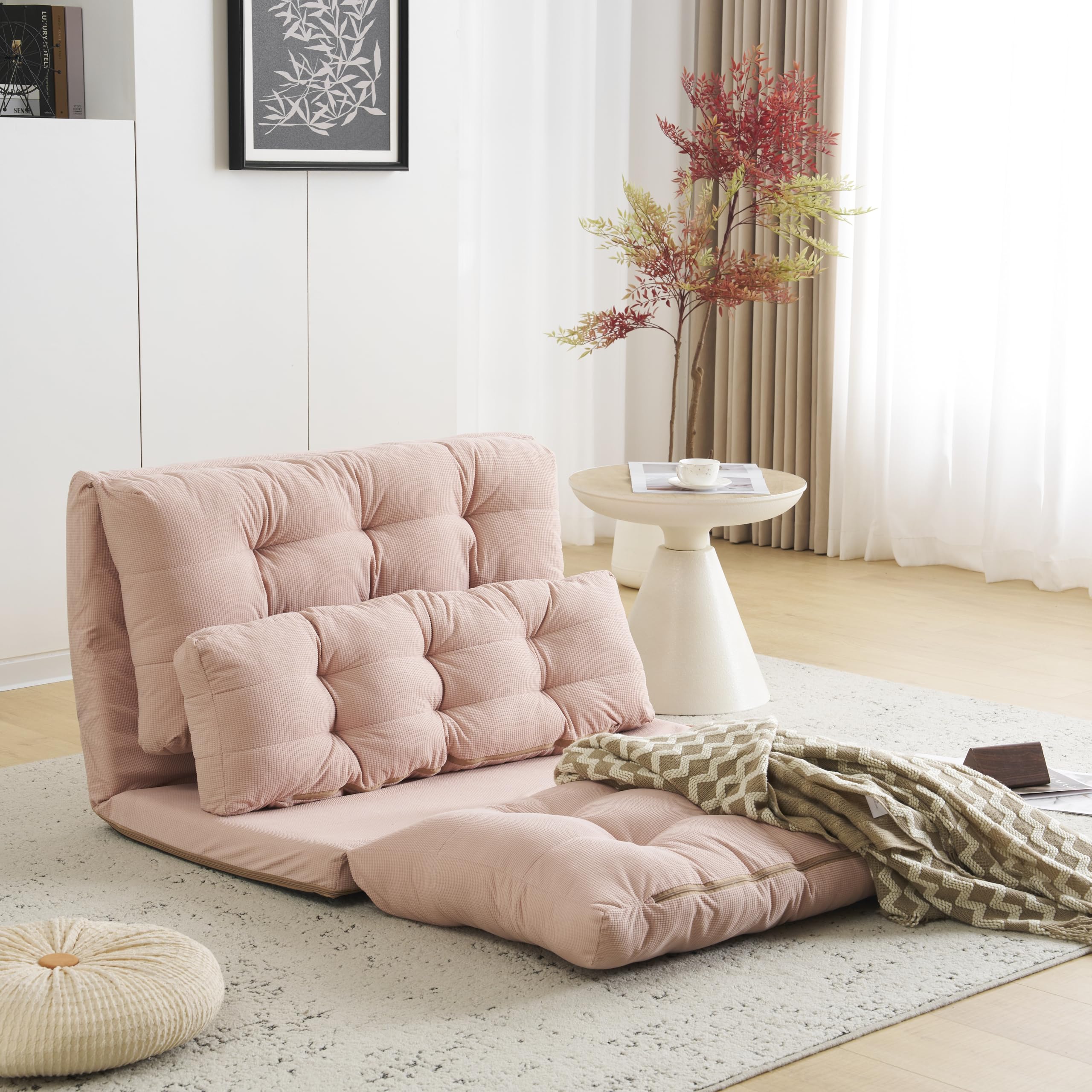 Amazon｜LVHOM ソファーベッド ソファベッド ローソファー 2人掛け