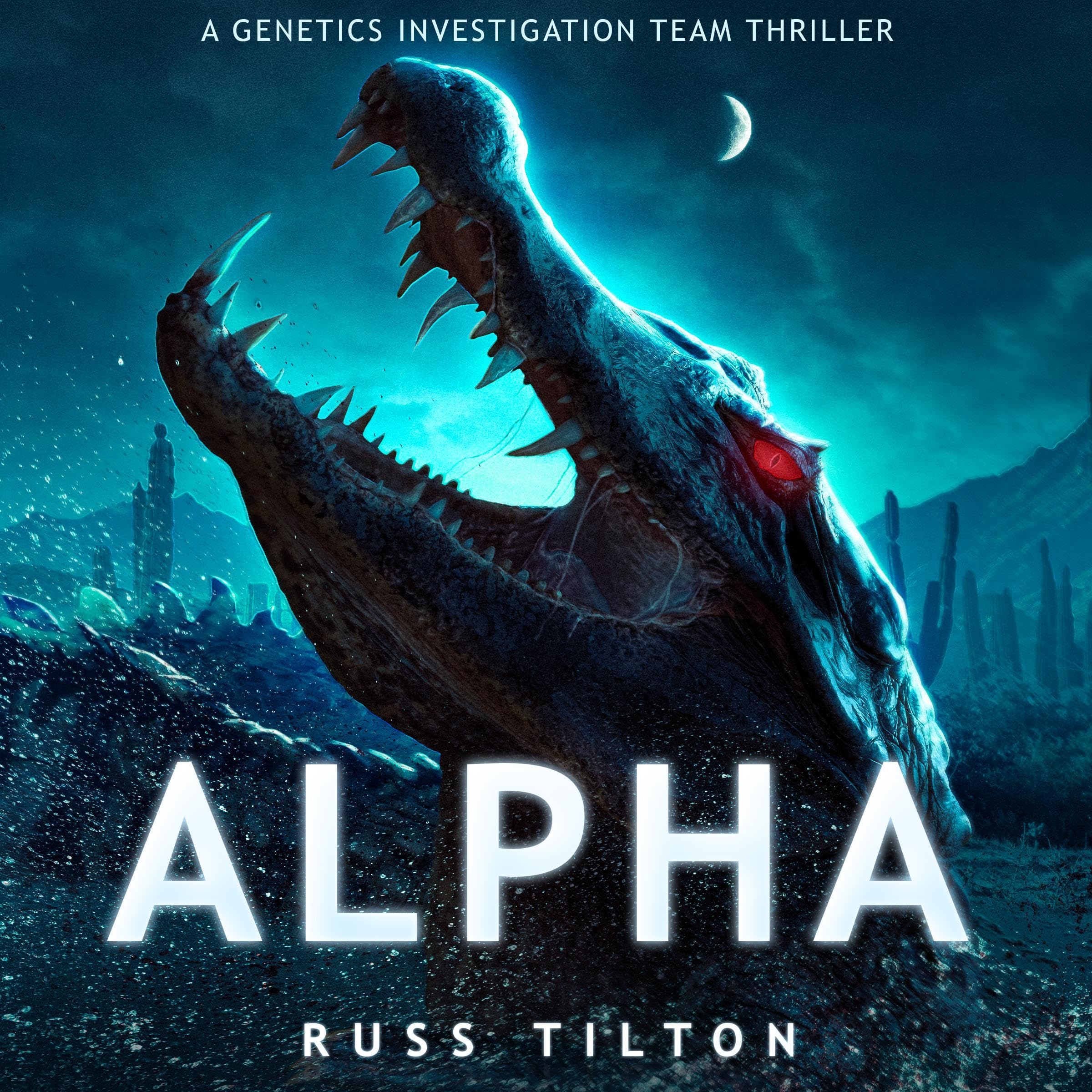 Cover art for Alpha: A Genetics Investigation Team Thriller