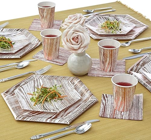 Miniatura 2 de SILVER SPOONS Paquete de 18 tazas de café desechables elegantes  Tazas calientes para café, té, chocolate caliente y todo tipo de bebidas, tazas de