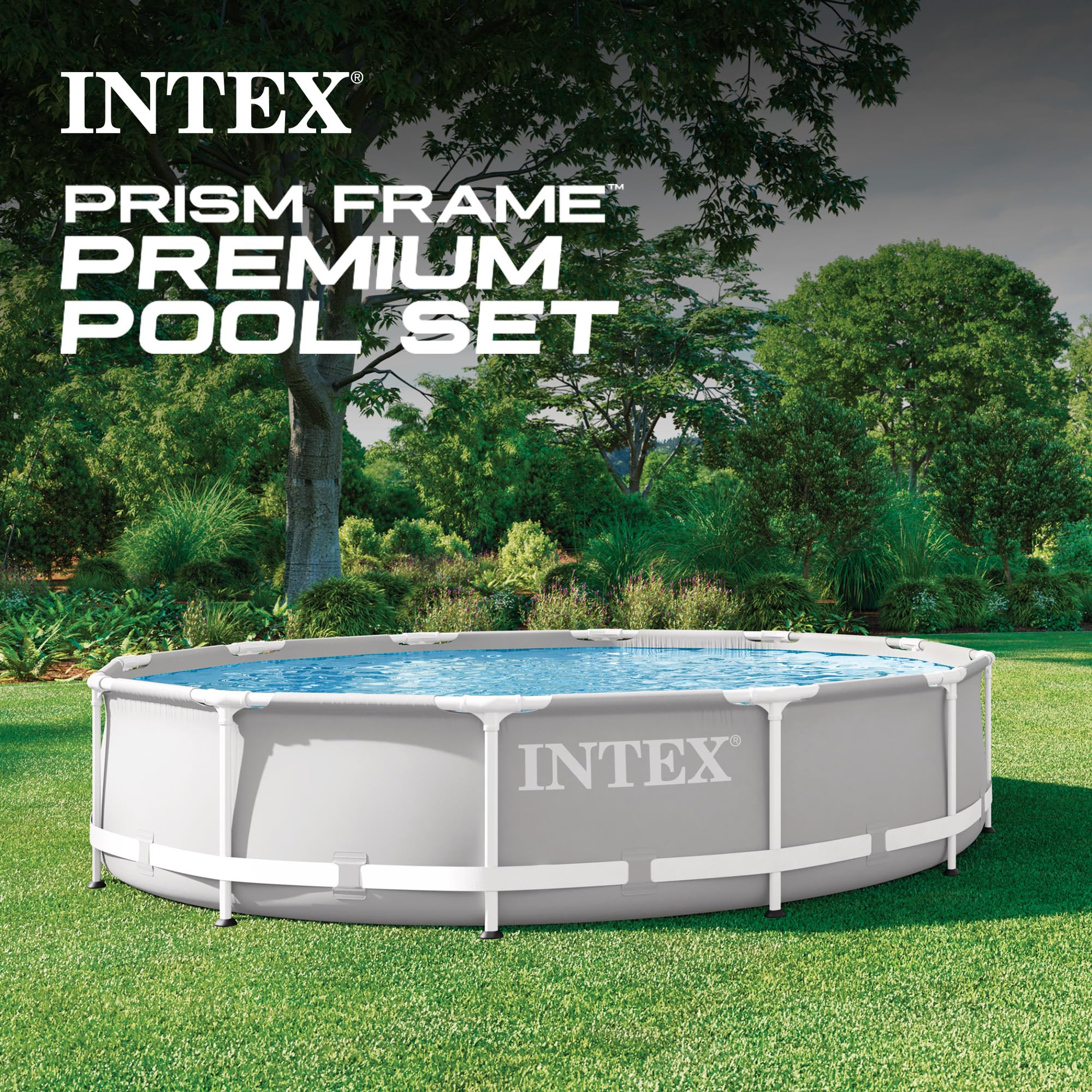 Amazon.com: INTEX 26710EH Prism Frame Premium Above Ground