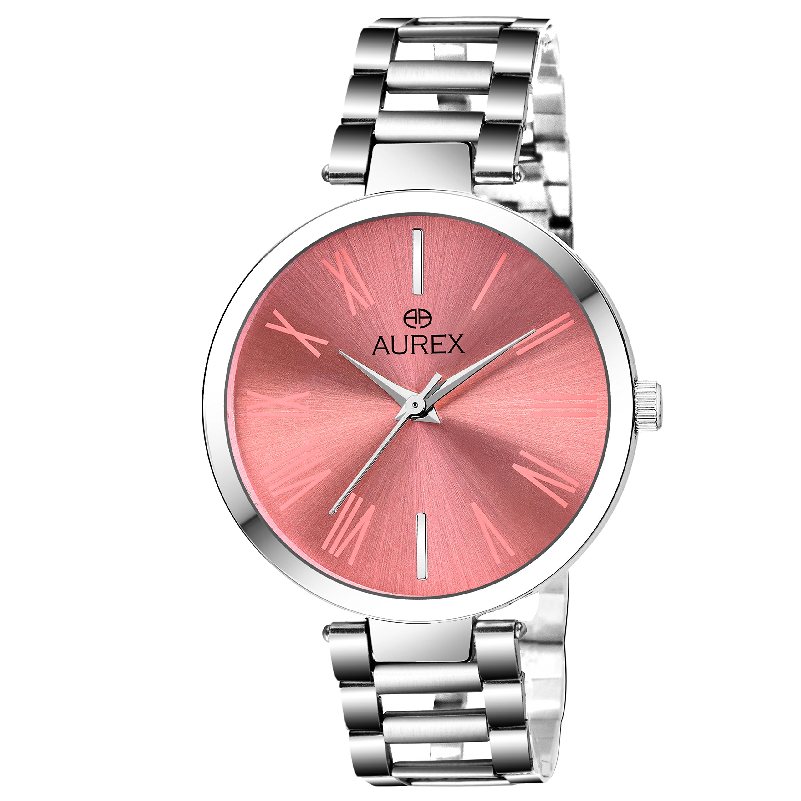 AUREX Awesome Analog Pink Dial Womens and Girls Watch (AX-LR112-PKC) (B07DLVTDCK) Amazon Price History, Amazon Price Tracker