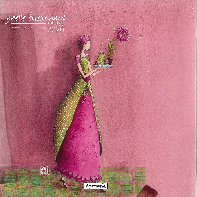 Calendrier 2023 Aquarupella Calendrier 2020 Gaëlle Boissonnard Collector - Offrir - 30X30 Cm :  Amazon.fr: Fournitures De Bureau