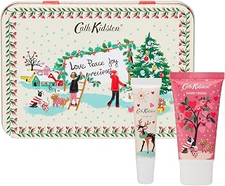 Cath Kidston Beauty Shine Bright Hand & Lip Tin (With 50Ml Hand Cream And 10Ml Lip Balm)
