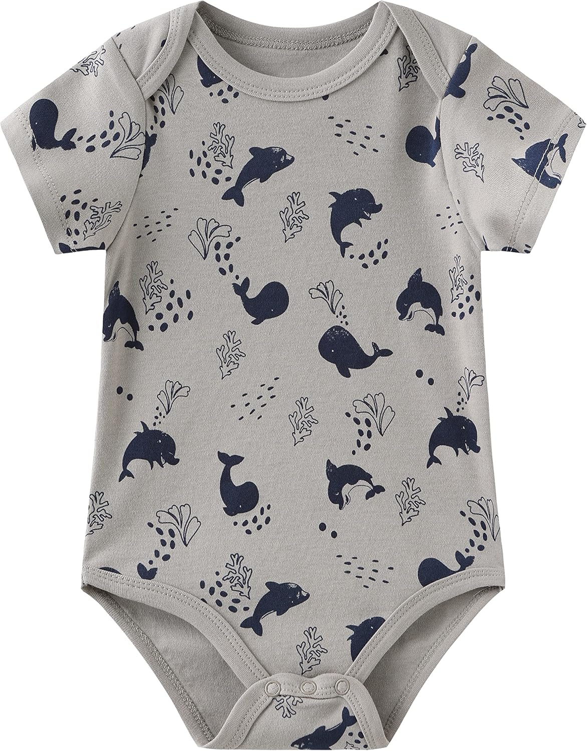 Kiddiezoom Baby Layette Set Baby Boys' 9-Piece Bodysuits Pants Set Toddler Girl Boy Unisex Baby Gift Sets - Image 5