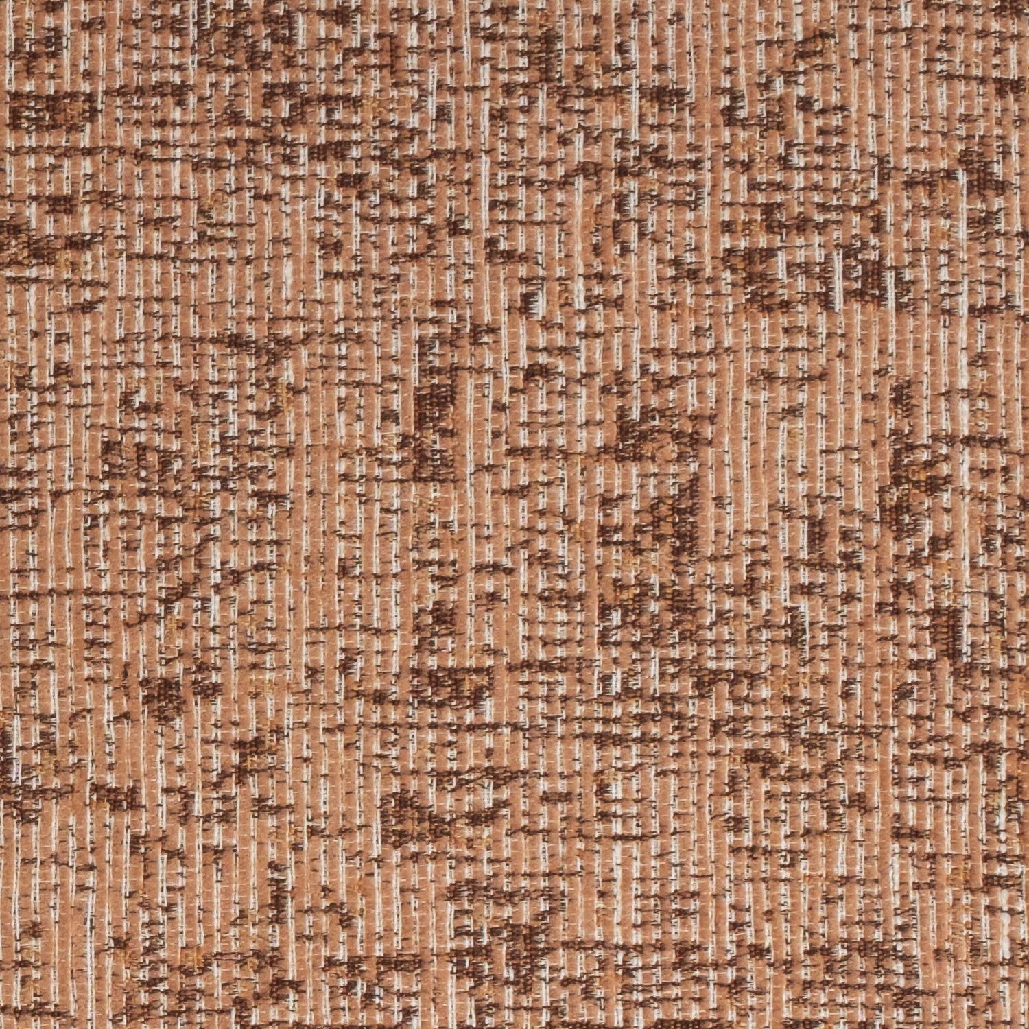 Sweet Home Collection Cuscino per sedia in memory foam, motivo a nido d'ape, antiscivolo, con schienale in gomma antiscivolo, quadrato, 40,6 x 40,6 cm, colore: ruggine e marrone, confezione da 6