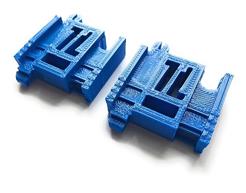 Miniatura 2 de TrainLab Adapters Compatible with New TrackMaster (2014 Gray) and Old TrackMaster (2009 Brwn) (2pc) (Blue)