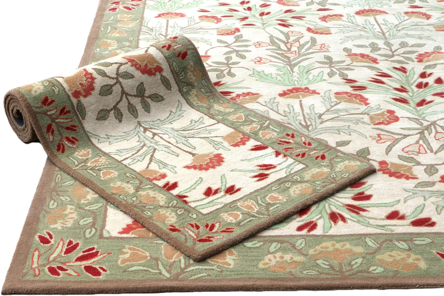 Adeline Multi Handmade Tufted Wool Area Rug