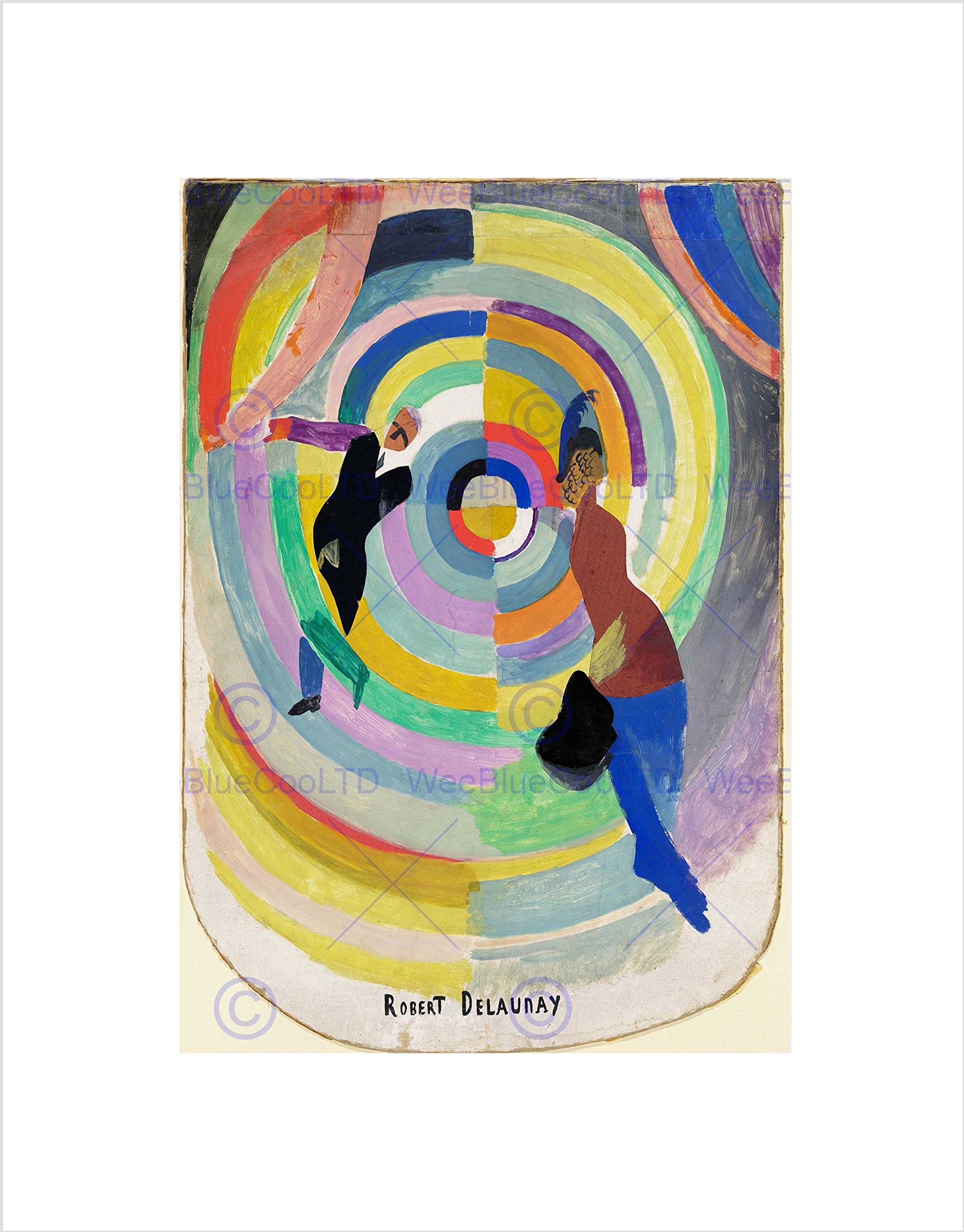 Wee Blue Coo Robert Delaunay French Political Drama Picture Wall Art Print