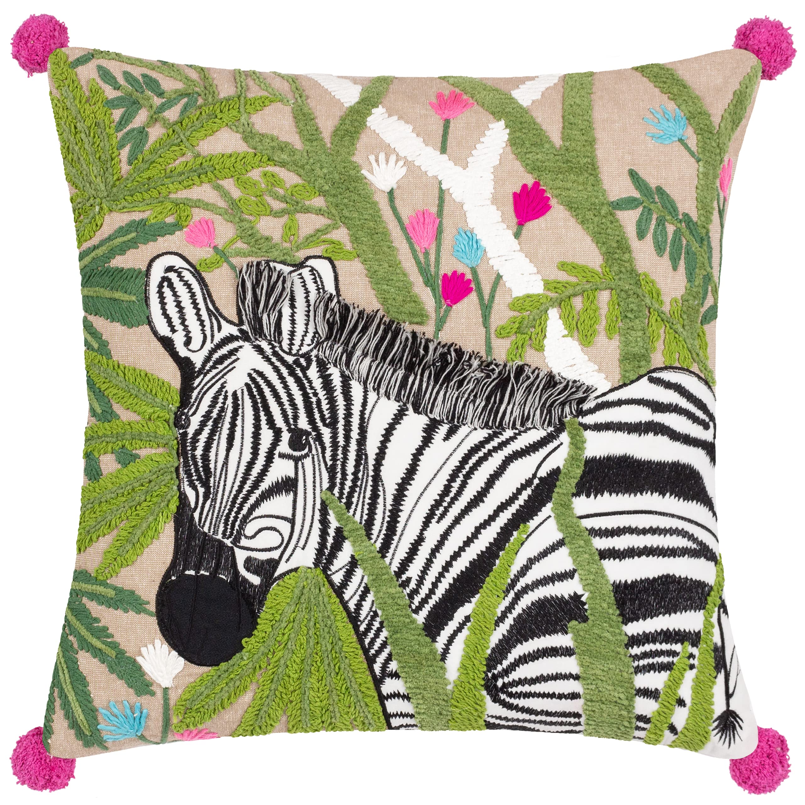 Coussin garni de polyester Wylder Zedra déco maison canapé et lit