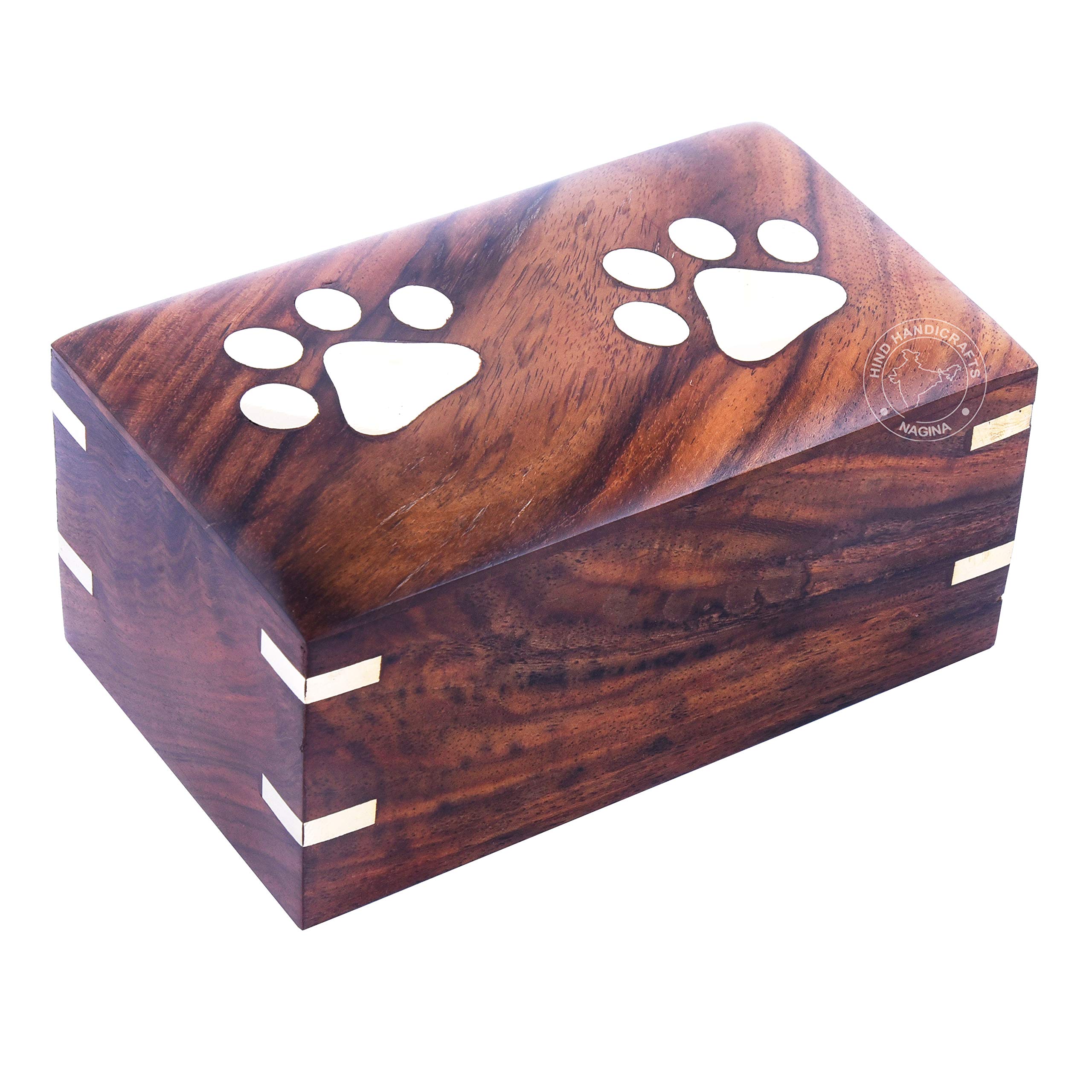 Urna In Legno Per Ceneri - Albero Della Vita, Per Umani E Animali 8,9x8,9x6,3 Cm - Foto 8