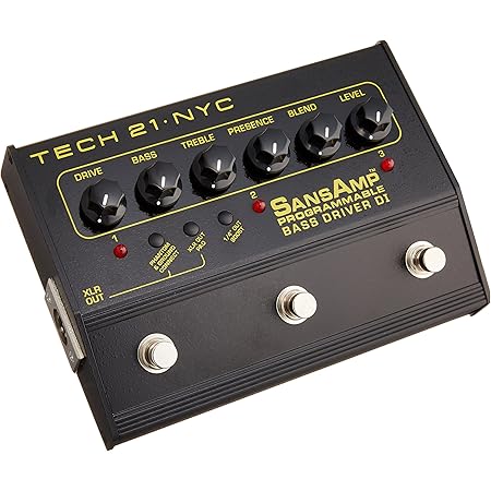 Tech 21 PBDR SansAmp Programmable Bass Driver DI