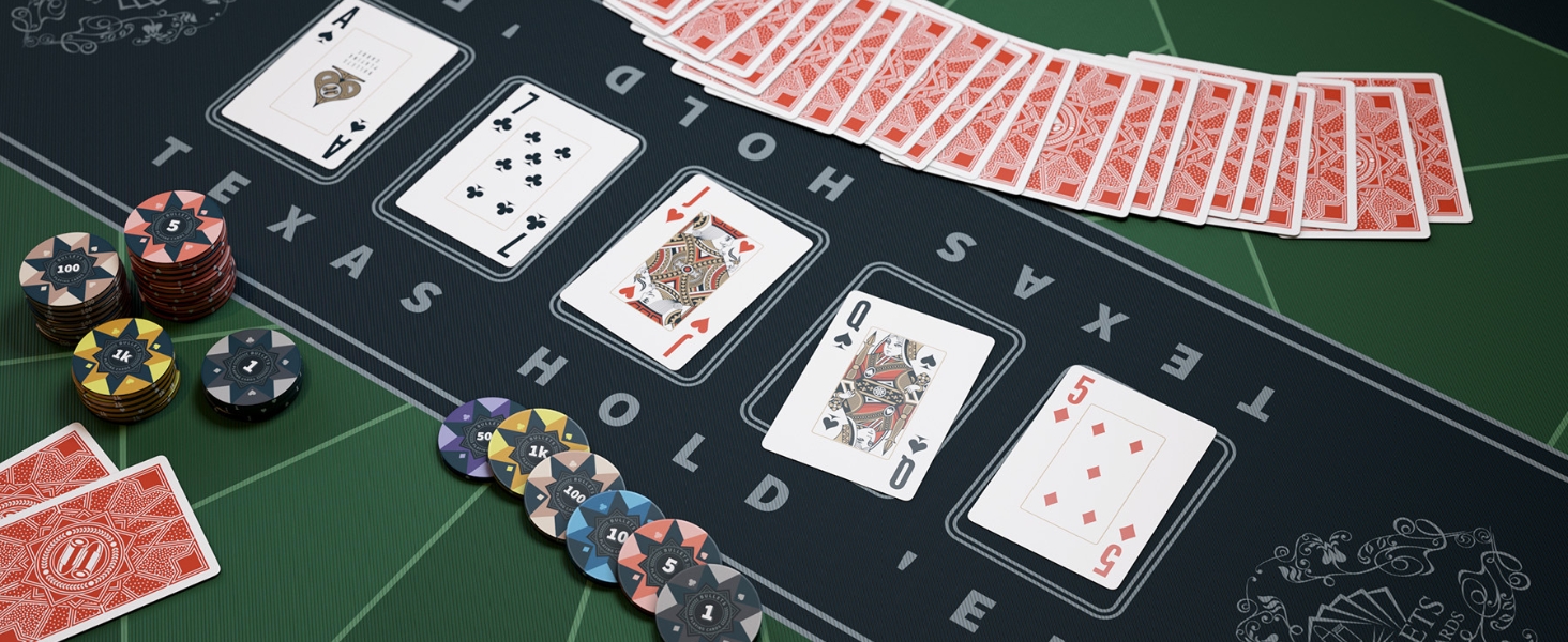 Tappetino Da Poker Bullets - Design Paulie, 140x75 Cm, Per Texas Holdem - Foto 7