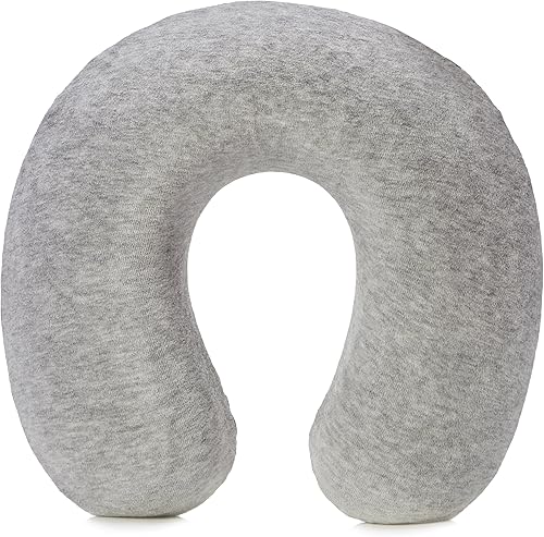 Tienda Basics Almohada de cuello de espuma viscoelástica, color gris, Gris