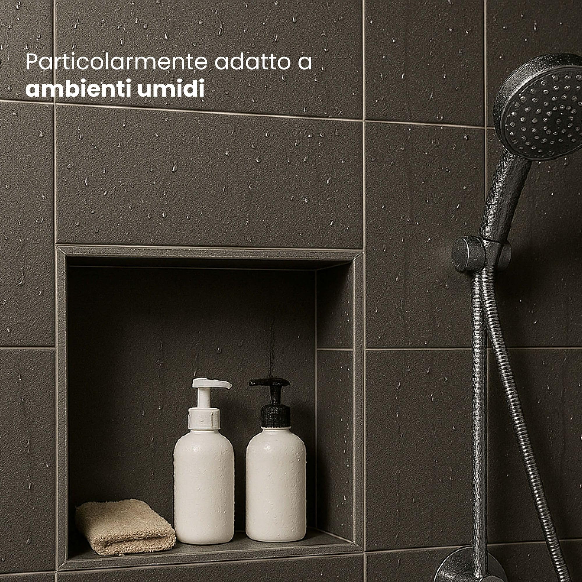 Nicchia doccia 30 x 60 x 12cm piastrellabile - nicchia in cartongesso pronta all'installazione per bagno e ambienti abitativi