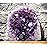 EMPORION Natural Amethyst (1 lb to 1.5 lb) - 3.5 to 6 Height - Crystal Clusters Stone from Uruguay Raw Geode Quartz - Deep Purple Color
