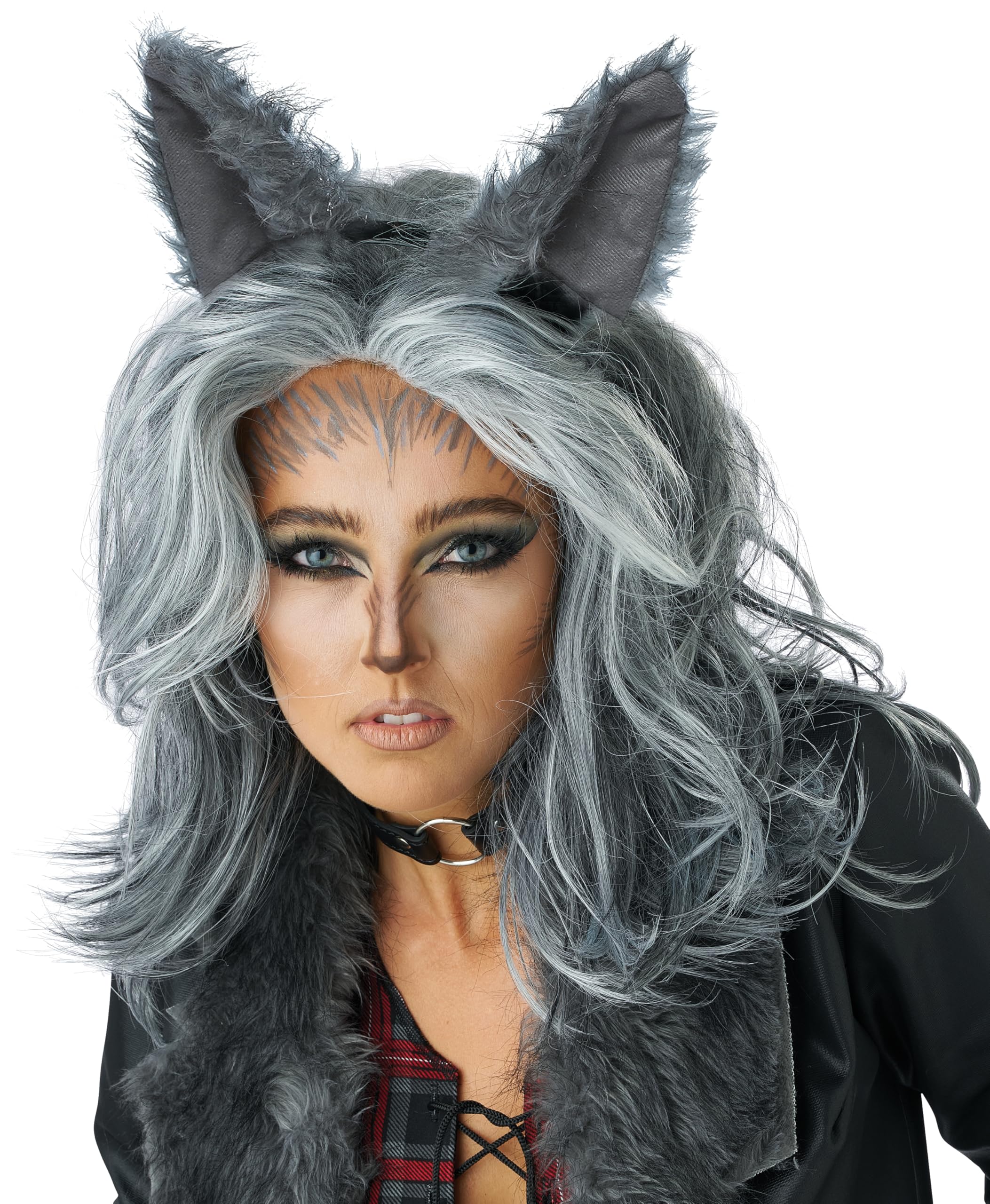 Photo 1 of California Costumes Lady Werewolf Wig & Ears Set