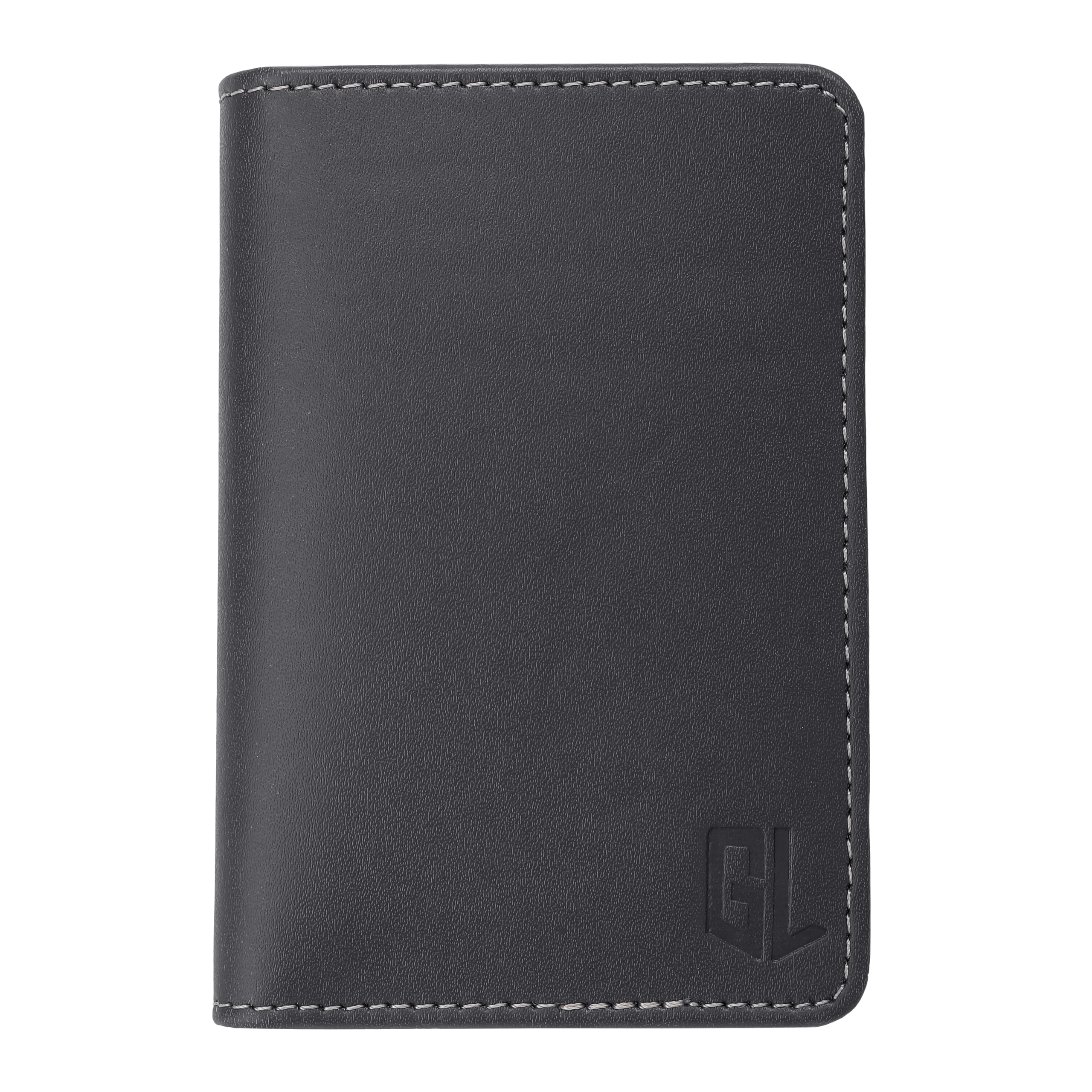 Geelark Premium Black Leather Card Holder | 8 Card Slots | Card Holder for Men and Women | Credit/Debit/ATM Card Slots (Set of 1)-image-15