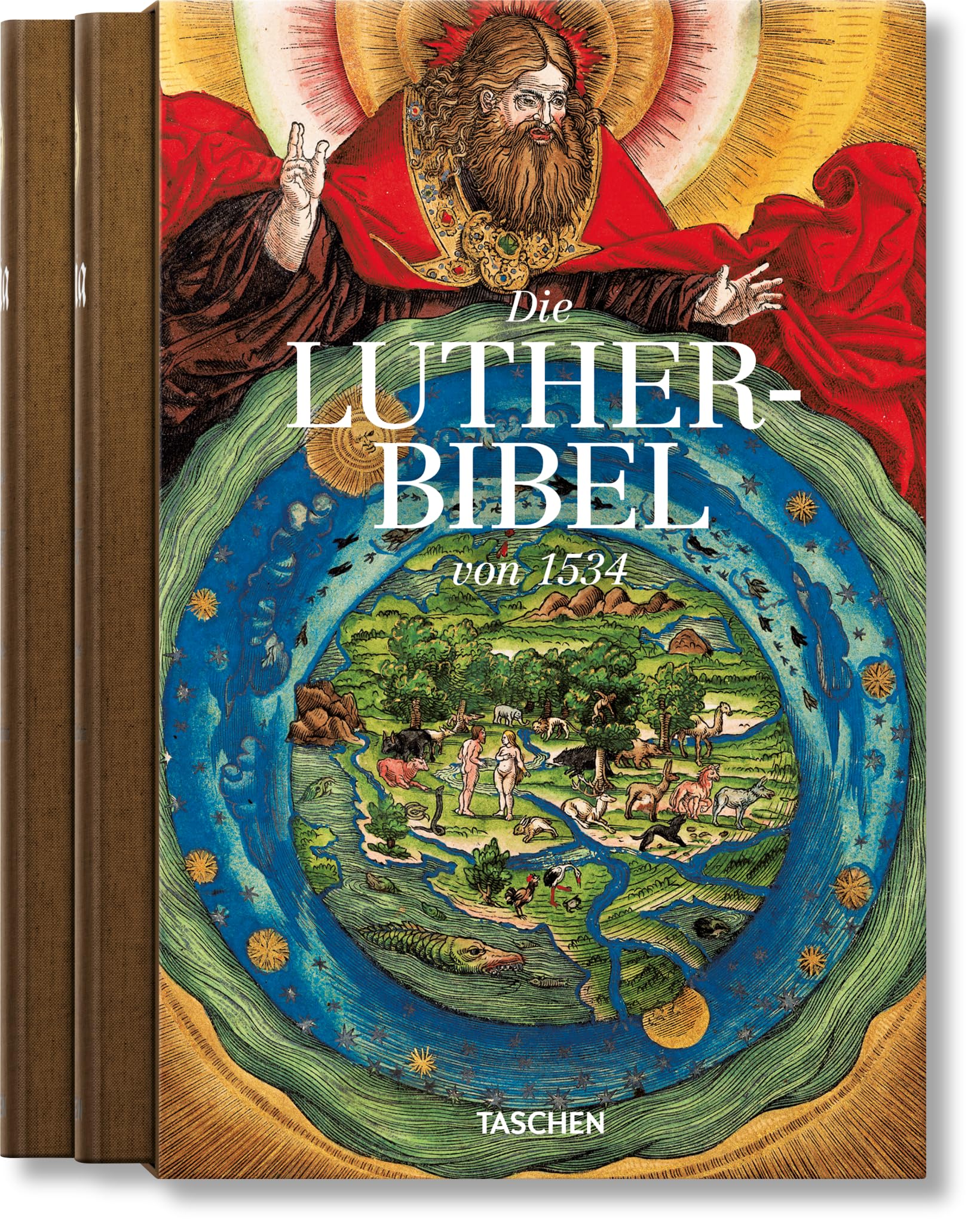 TASCHEN Lutherbibel 1534 Zweibändiger Nachdruck mit vollständiger Reproduktion der Originalausgabe